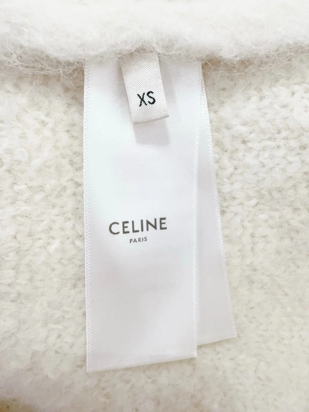 Celine Ecru Wool Jacket Ecru Wool Never worn - Box View