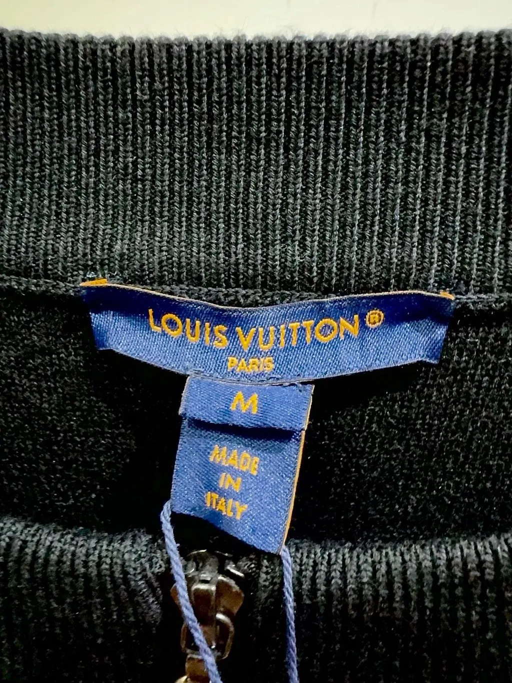 Louis Vuitton Black Wool Jacket Black Wool Never worn - Inside View