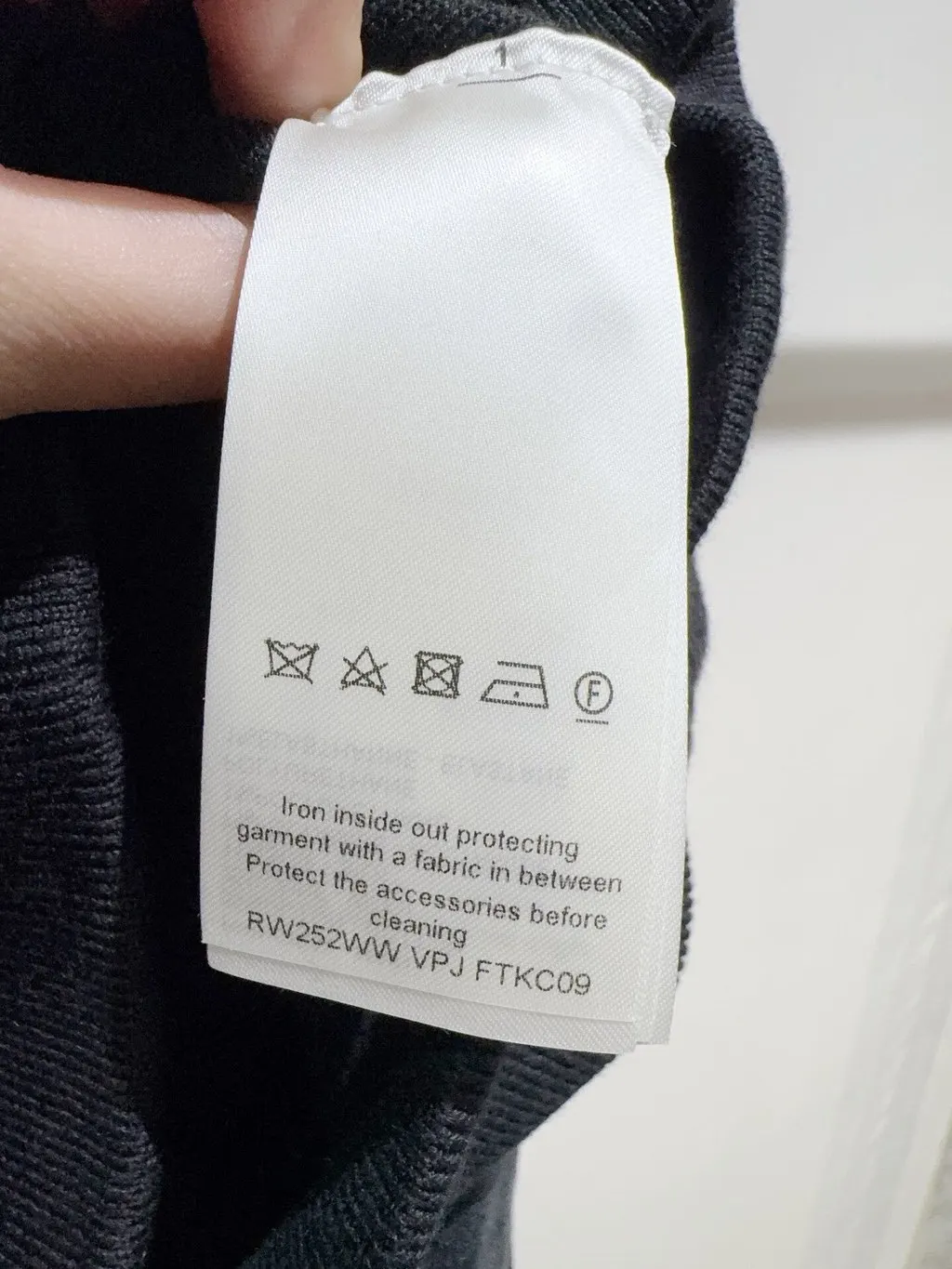 Louis Vuitton Black Wool Jacket Black Wool Never worn - Box View