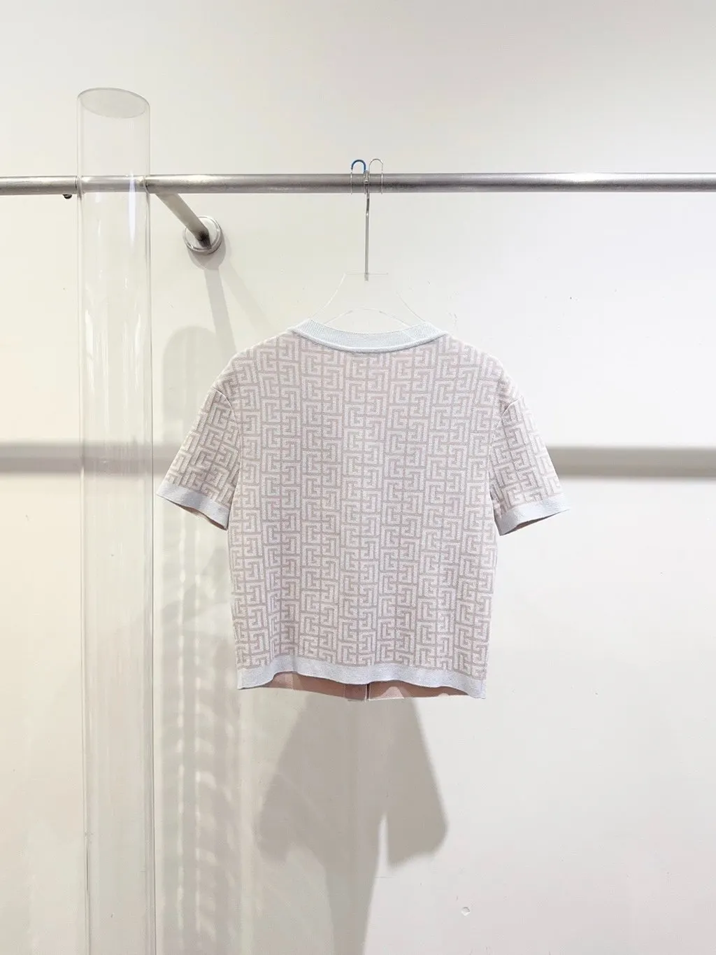 Balmain White Tweed Knitwear White Tweed Never worn, with tag - Model View