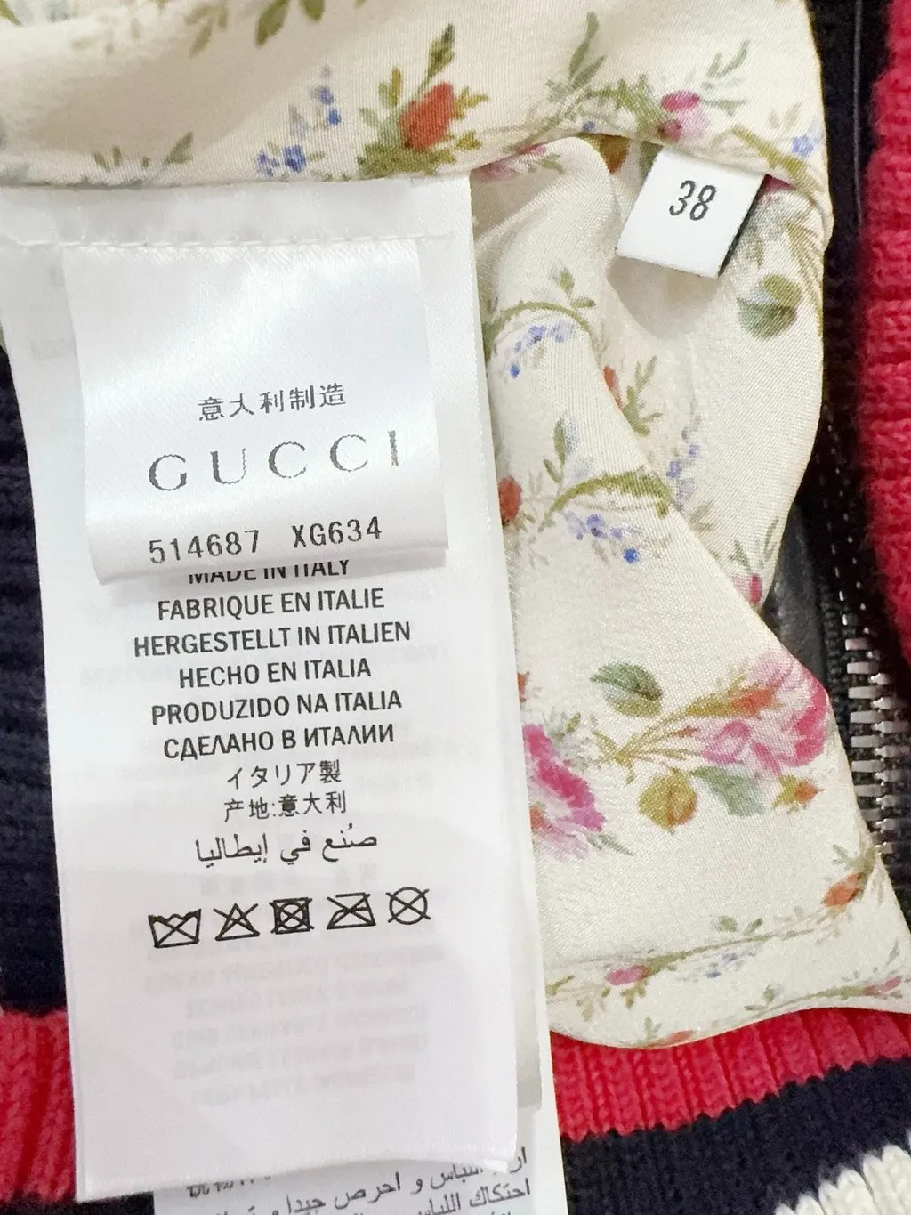 Gucci Black Leather Jacket Black Leather Never worn - Box View