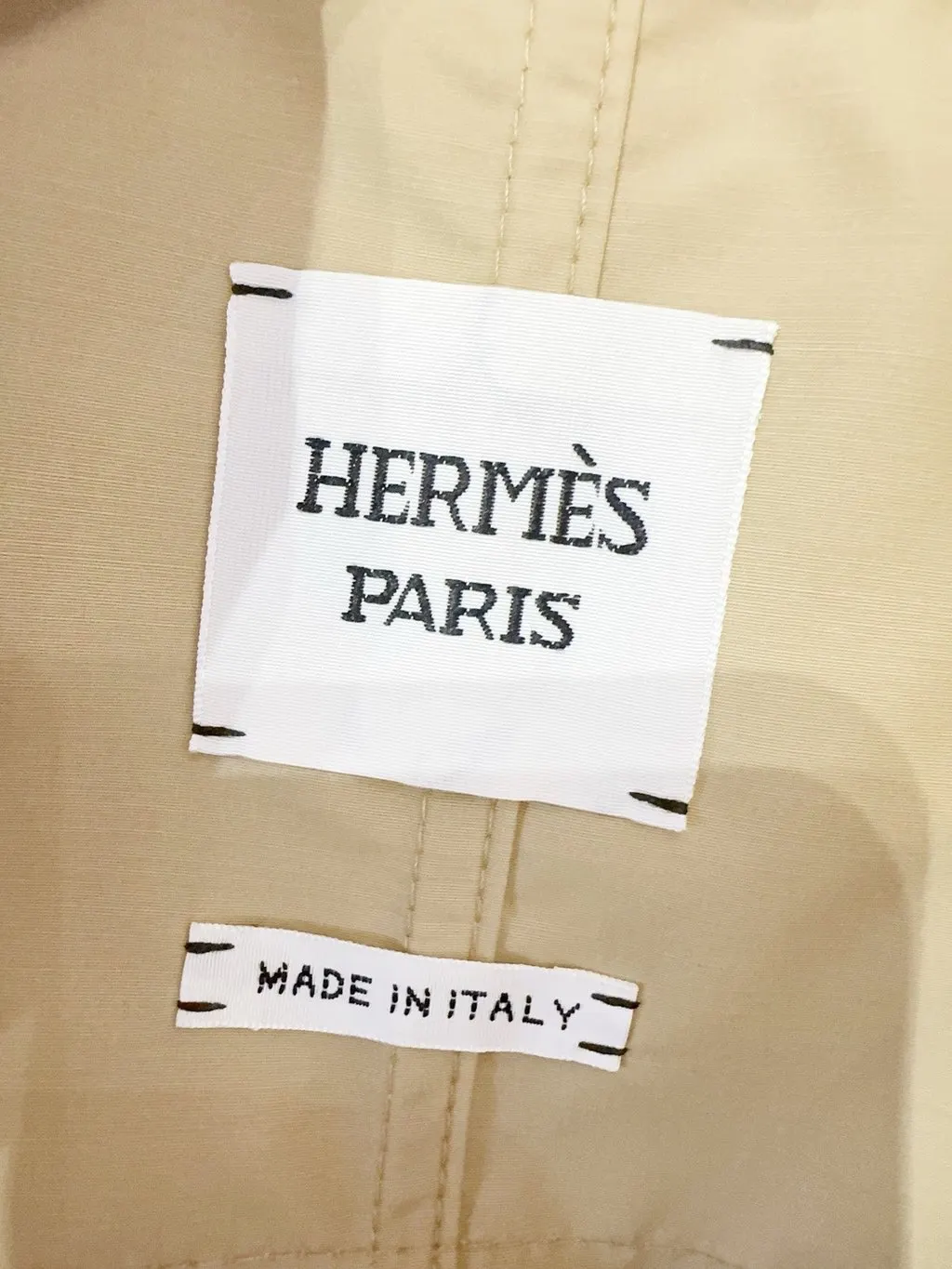Hermès Beige Cotton Dress Beige Cotton Never worn, with tag - Box View
