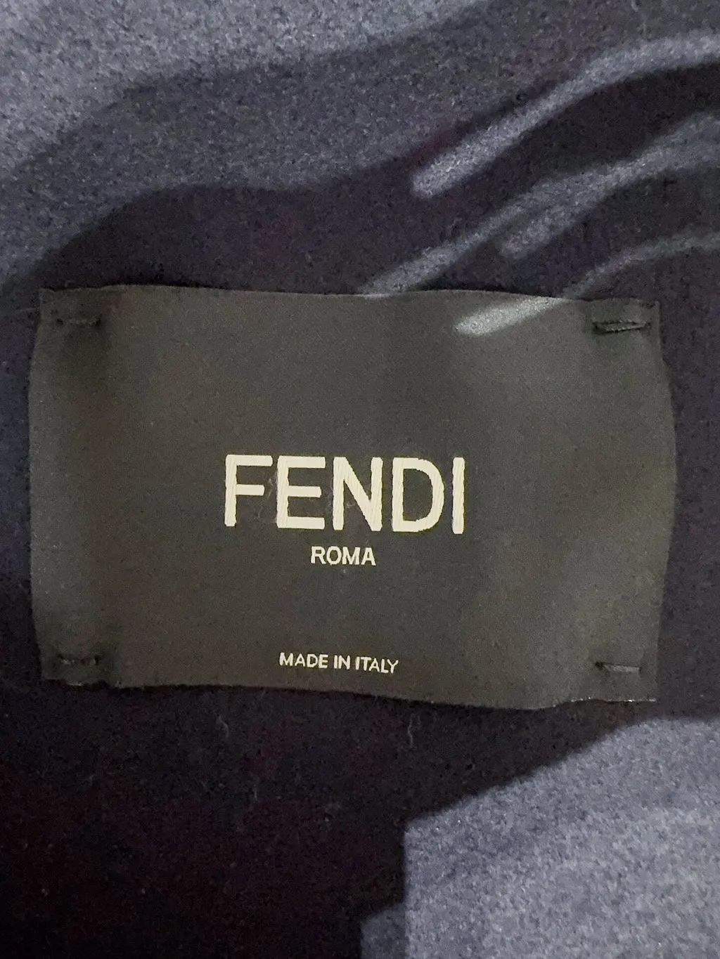 Fendi Shearling Jacket MultiColor Shearling Very good - Inside View