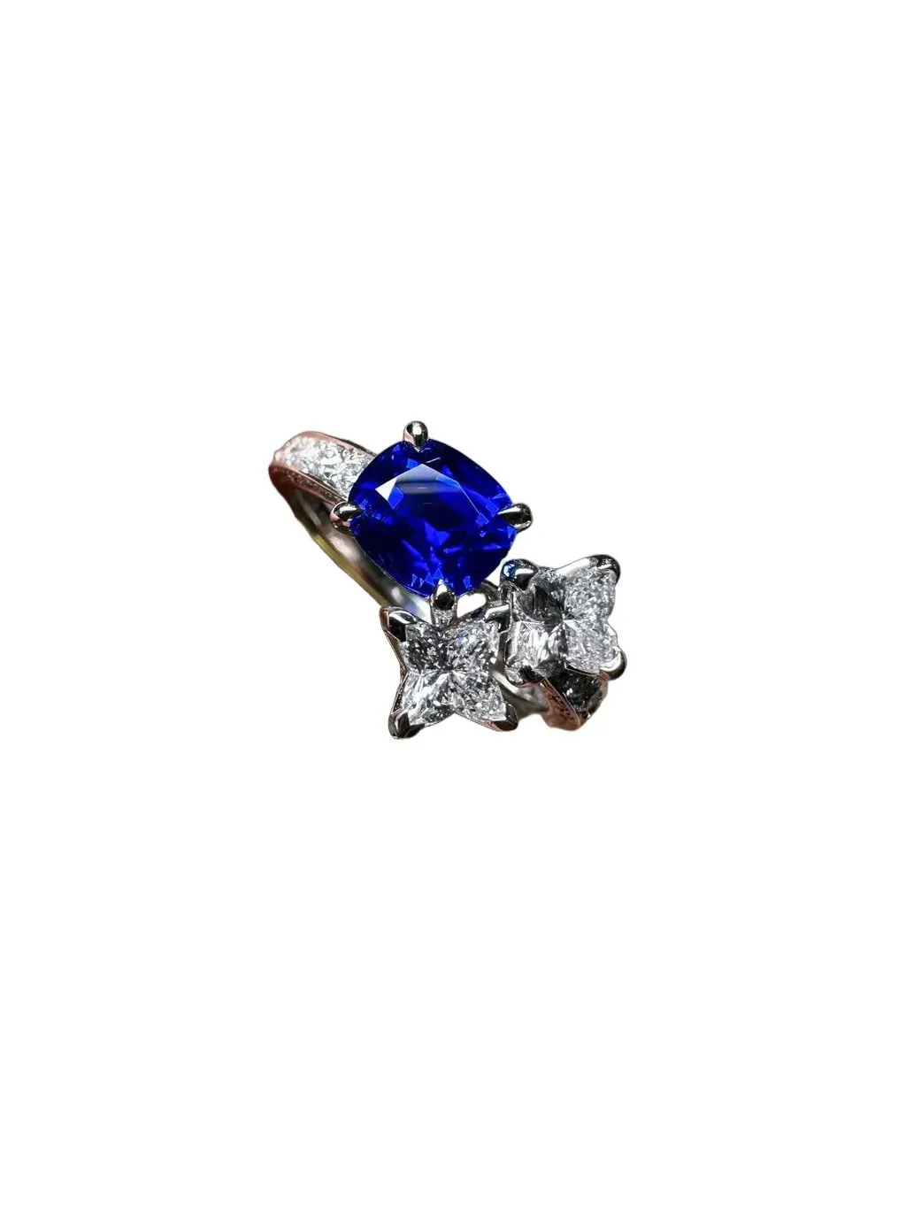 Louis Vuitton Platinum Ring MultiColor Platinum Very good - Front View