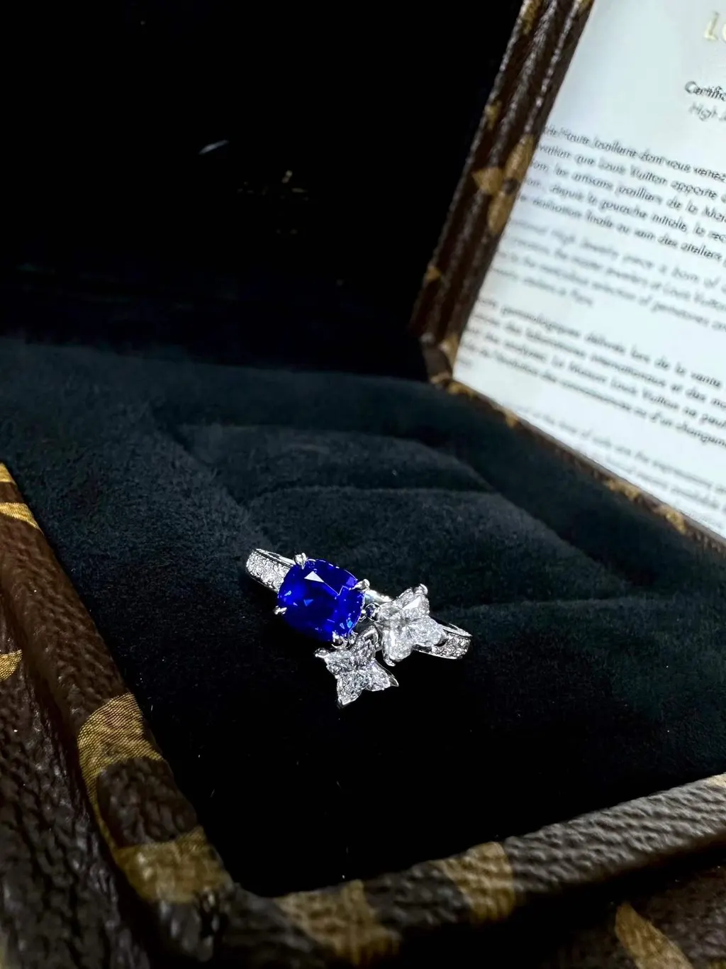Louis Vuitton Platinum Ring MultiColor Platinum Very good - Back View