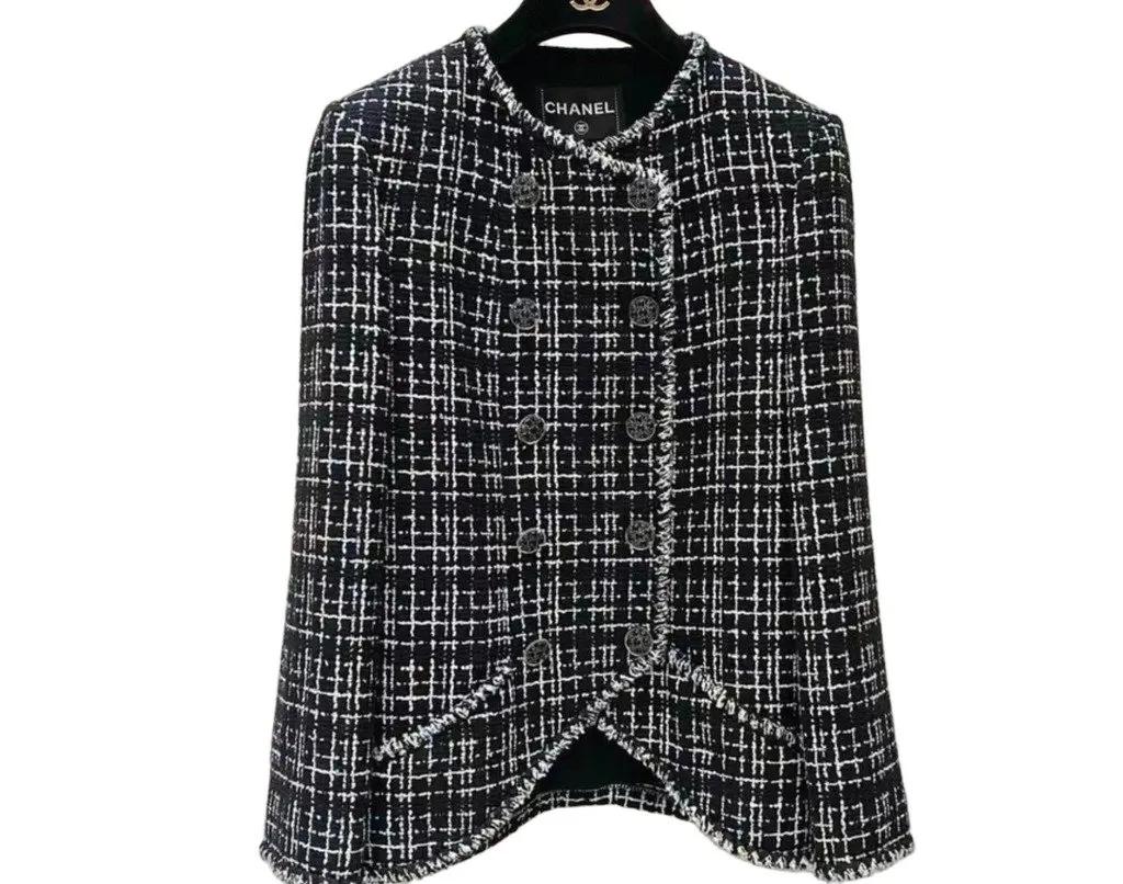 Chanel Cotton Jacket MultiColor Cotton Very good - Front View