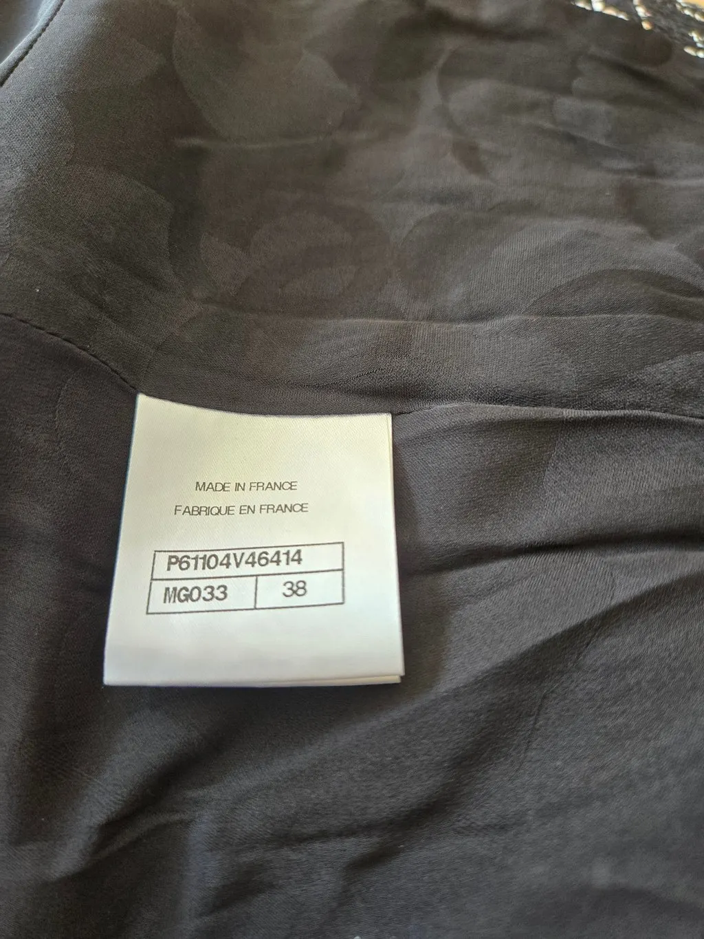 Chanel Cotton Jacket MultiColor Cotton Very good - Model View