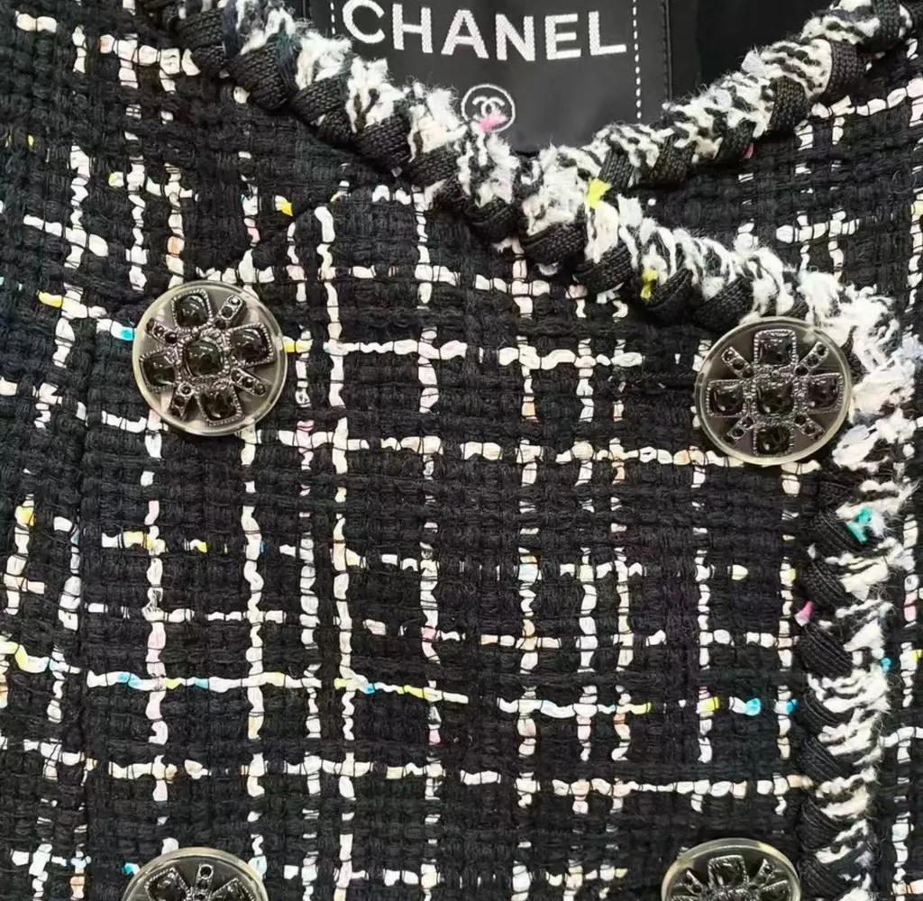 Chanel Cotton Jacket MultiColor Cotton Very good - Box View