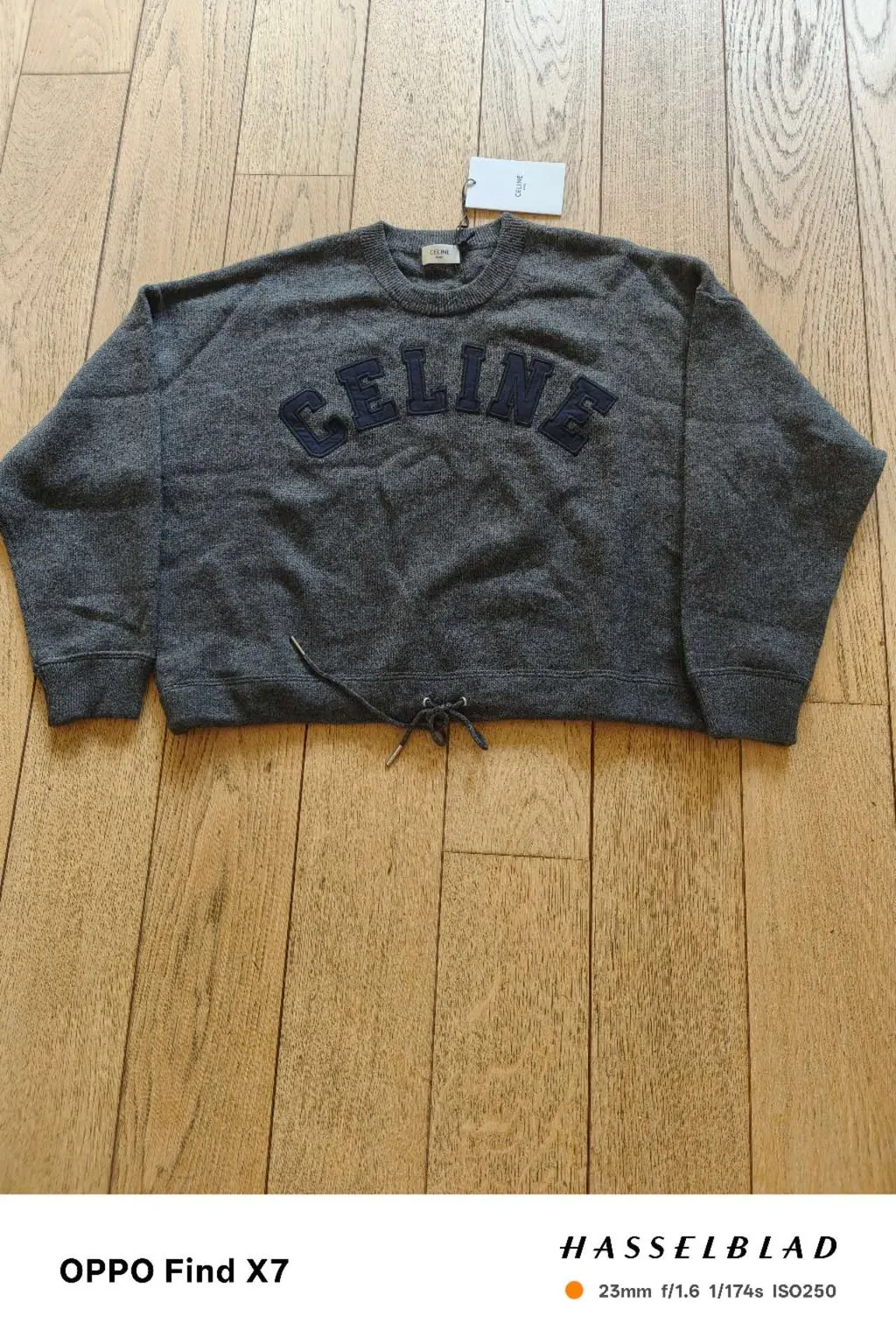 Celine Grey Wool Knitwear Grey Wool Very good - Box View