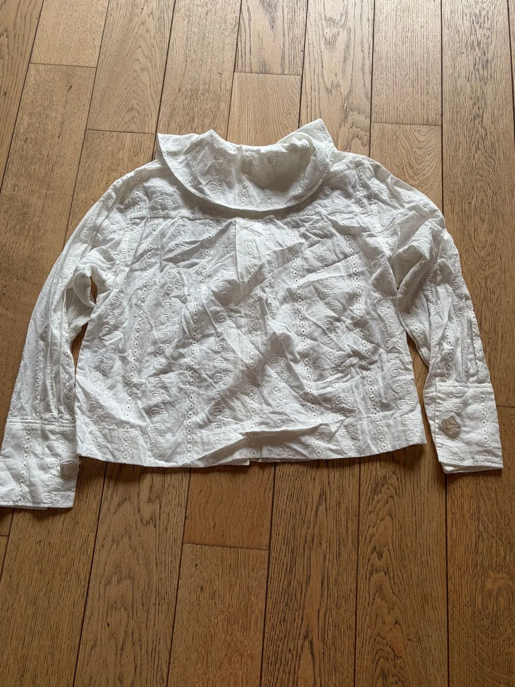 Rejina Pyo White Cotton Top White Cotton Very good - Inside View