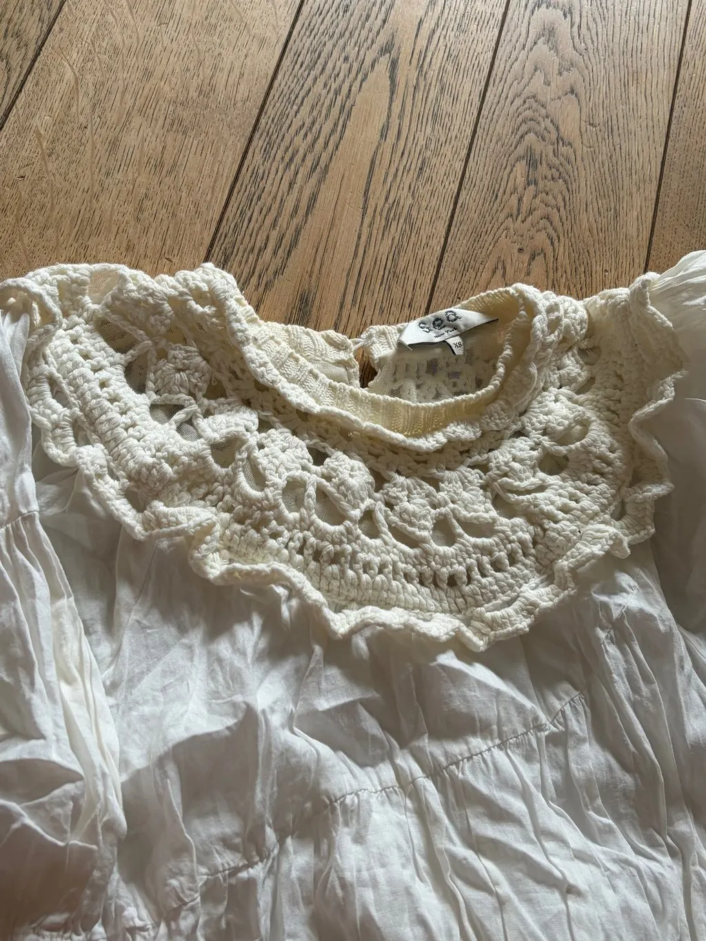 SEA New York White Cotton Dress White Cotton Very good - Box View