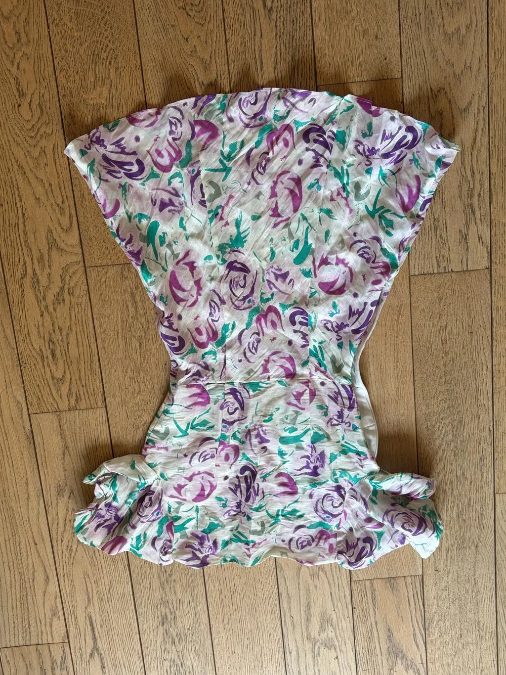 Rixo Polyester Dress MultiColor Polyester Very good - Back View