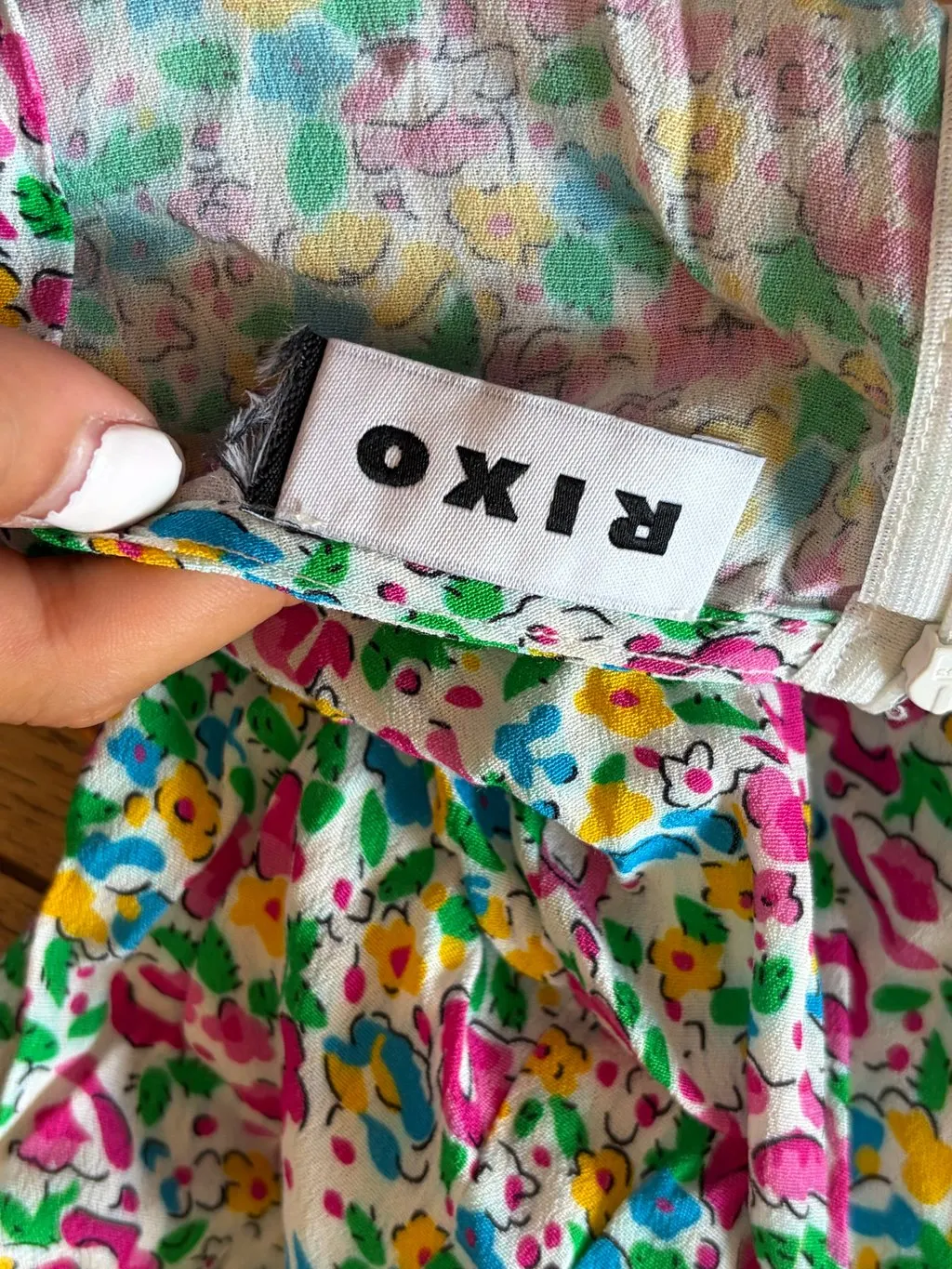 Rixo Polyester Dress MultiColor Polyester Very good - Inside View