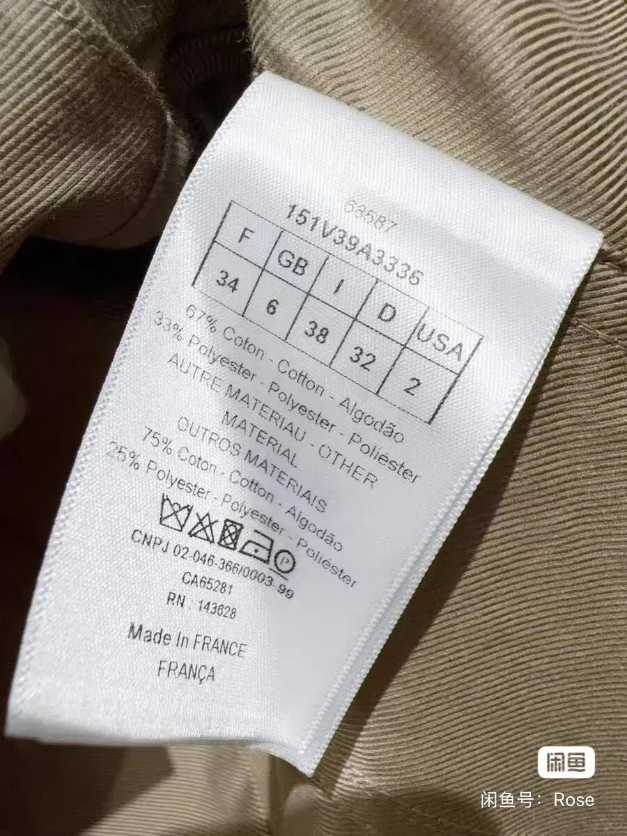 Dior Beige Cotton Jacket Beige Cotton Never worn, with tag - Box View