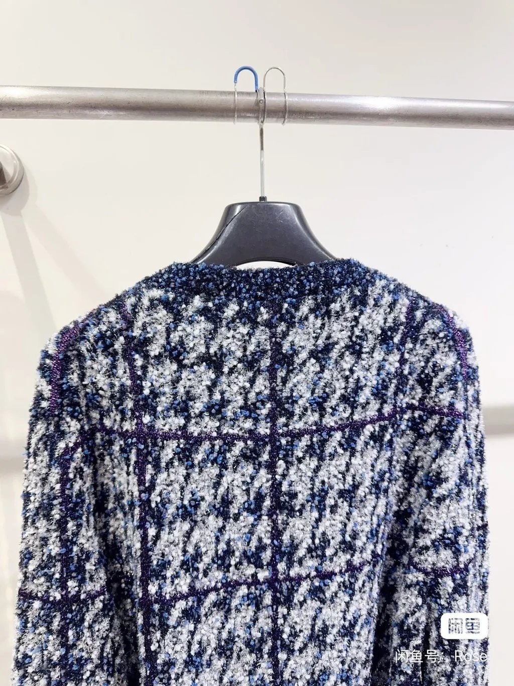 Dior Navy Polyamide Jacket Navy Polyamide Never worn - Inside View