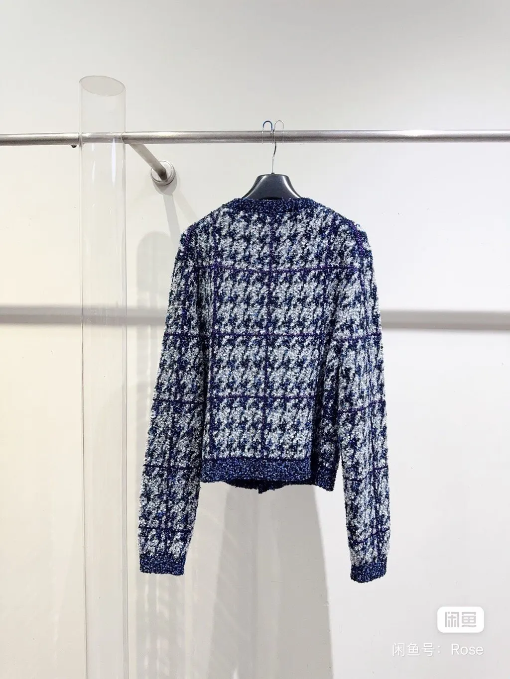 Dior Navy Polyamide Jacket Navy Polyamide Never worn - Model View