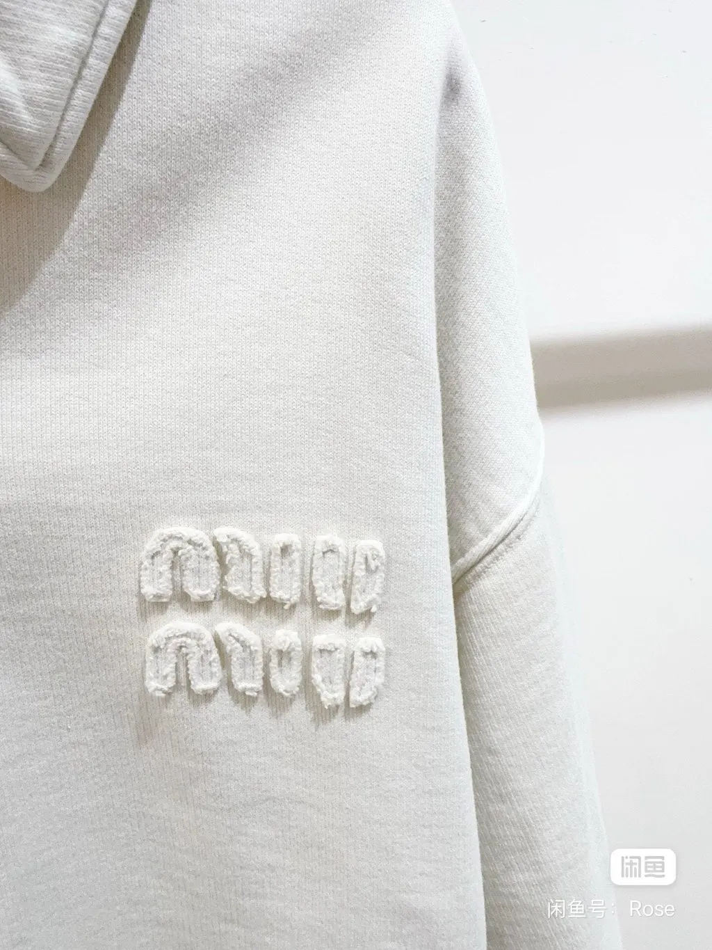 Miu Miu White Cotton Jacket White Cotton Very good - Back View