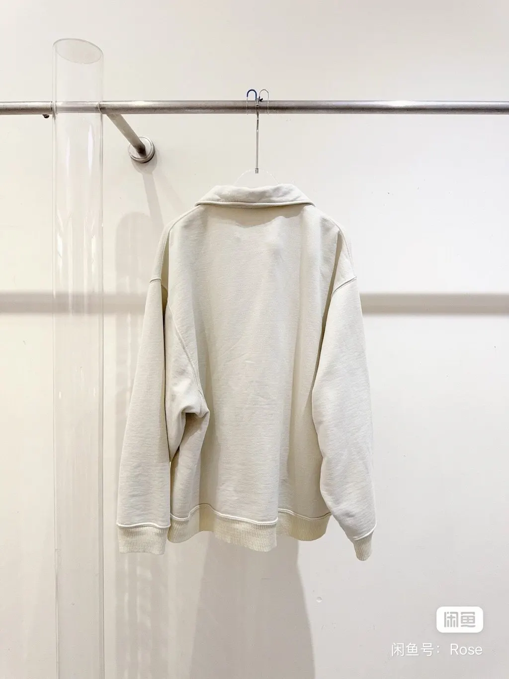 Miu Miu White Cotton Jacket White Cotton Very good - Model View
