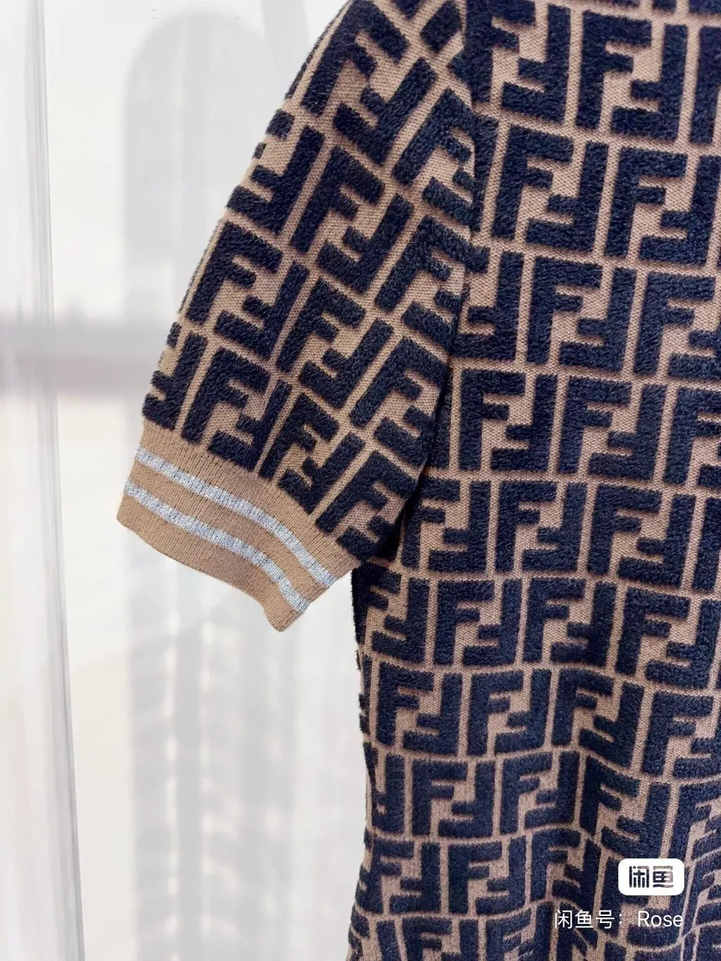 Fendi Brown Wool Top Brown Wool Never worn, with tag - Inside View