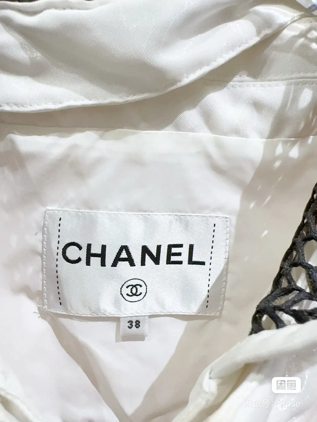 Chanel Pink Tweed Jacket Pink Tweed Very good - Inside View