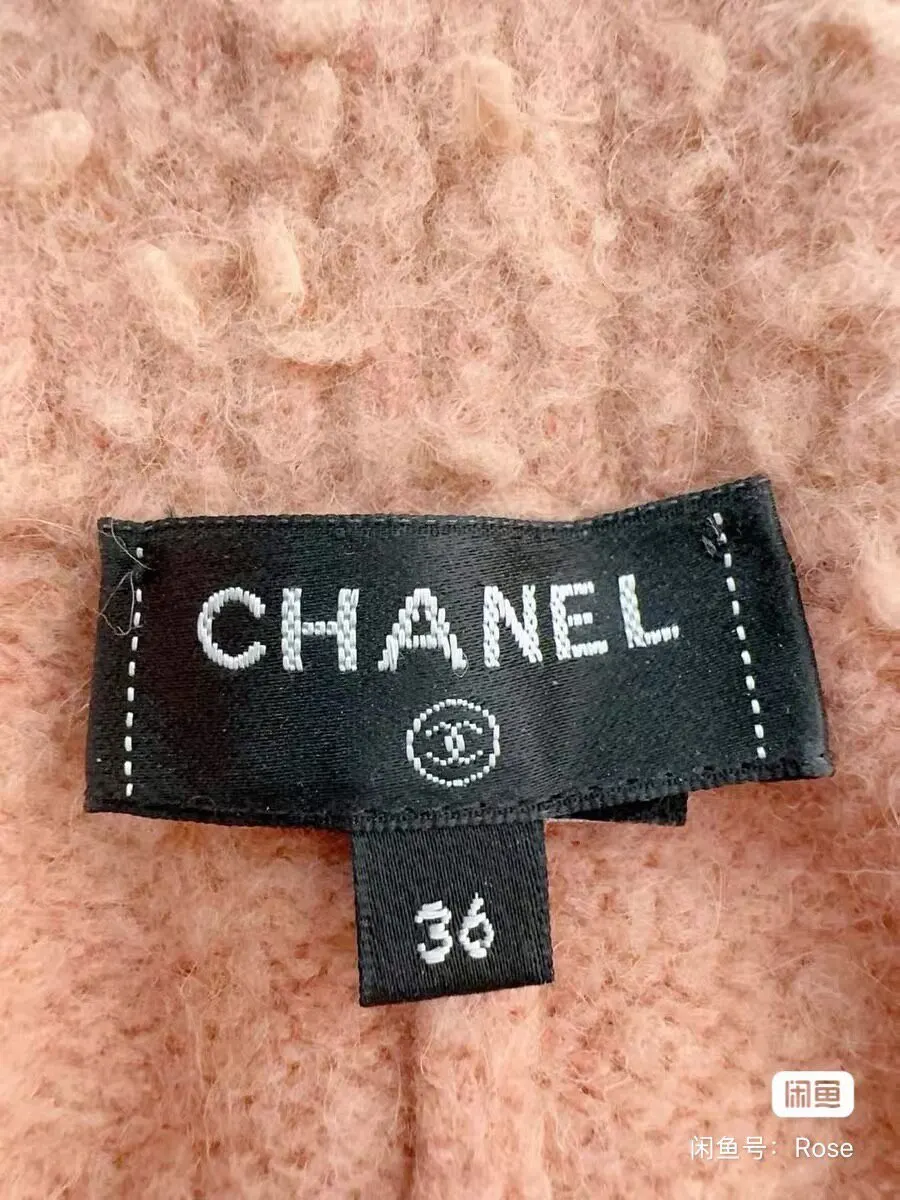 Chanel Orange Wool Trousers Orange Wool Very good - Box View