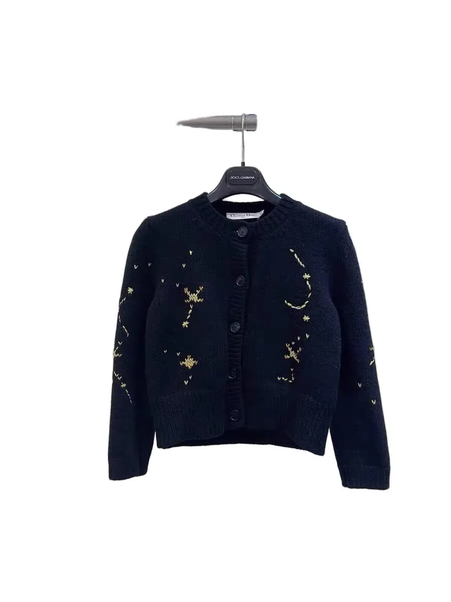 Dior Black Wool Knitwear Black Wool Very good - Front View