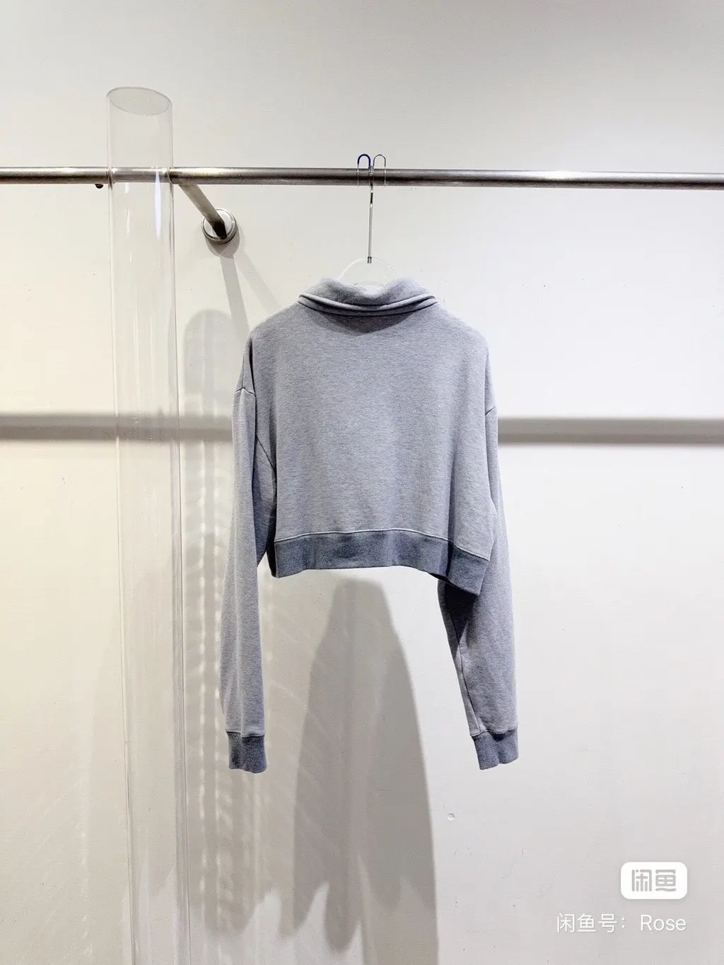 Miu Miu Grey Cotton Knitwear Grey Cotton Never worn, with tag - Model View
