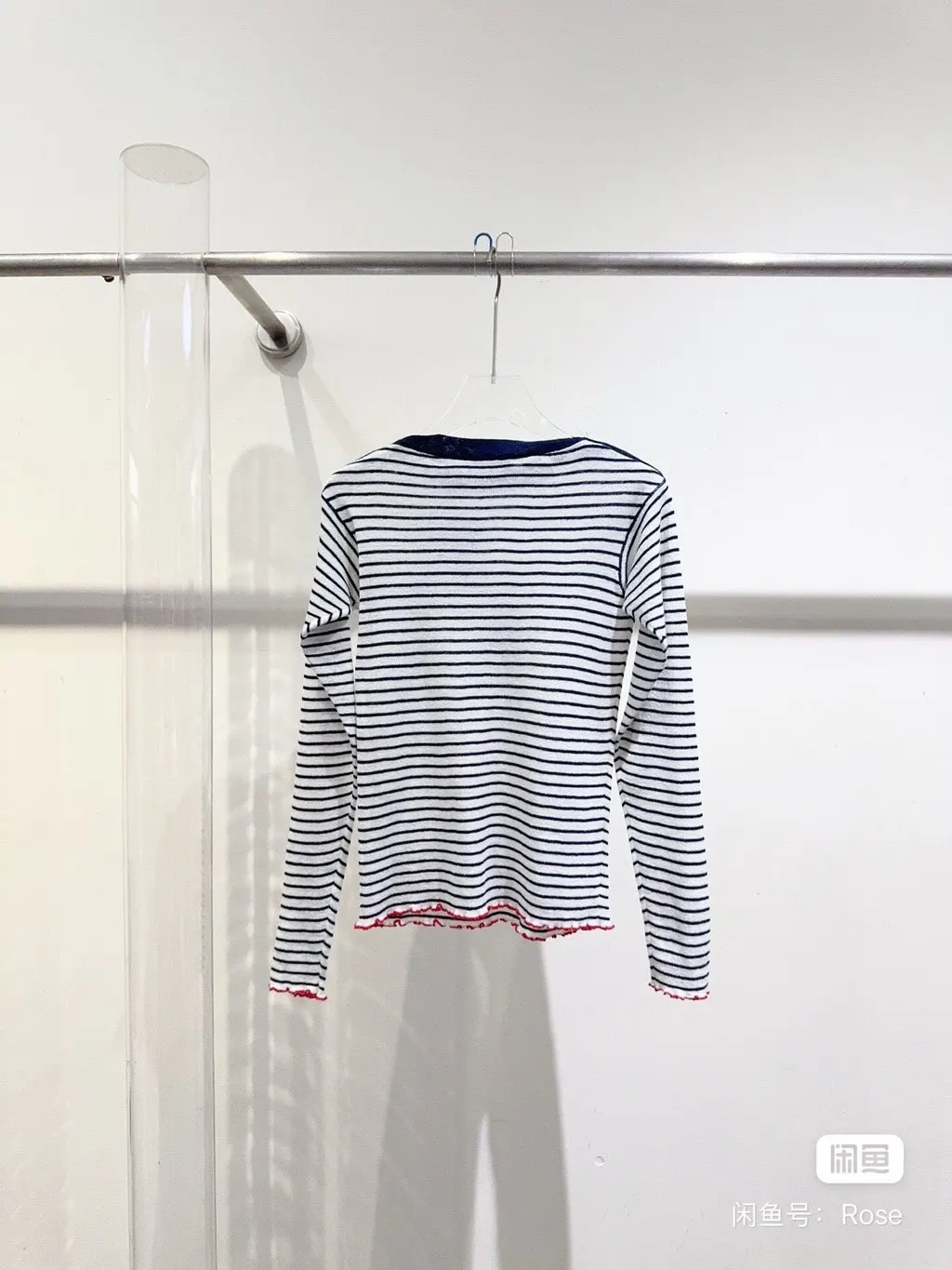 Dior Navy Cotton Top Navy Cotton Never worn - Box View