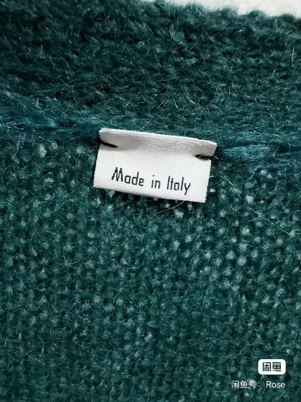 Gucci Green Wool Knitwear Green Wool Never worn - Back View