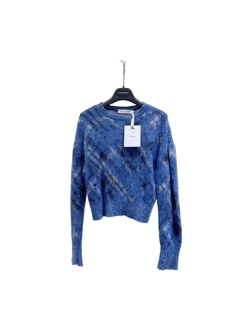 Dior Blue Wool Knitwear Blue Wool Never worn - Front View