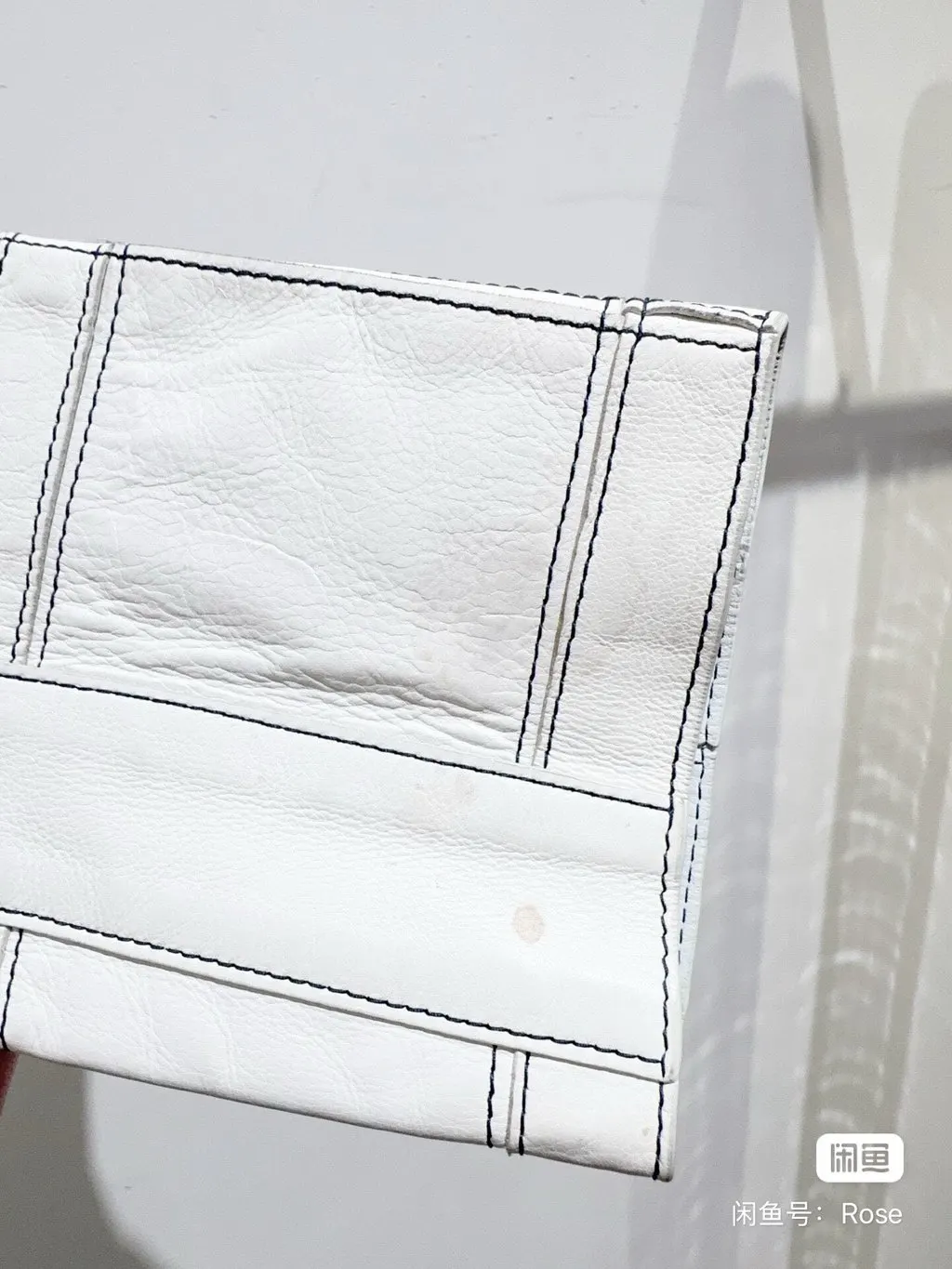 Hermès White Leather Jacket White Leather Very good - Model View
