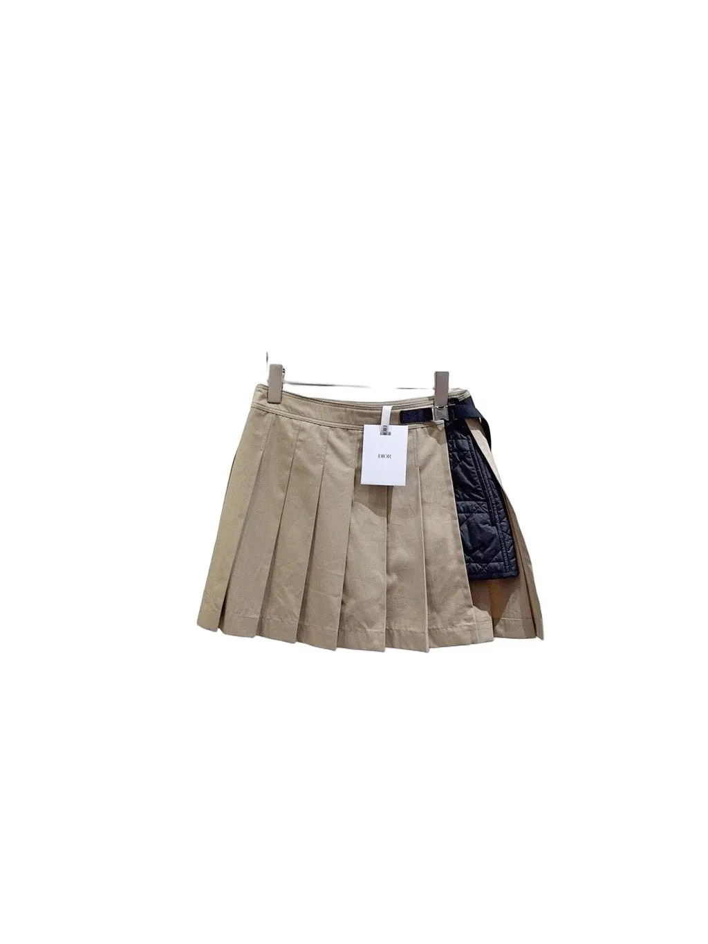 Dior Beige Cotton Skirt Beige Cotton Never worn - Front View