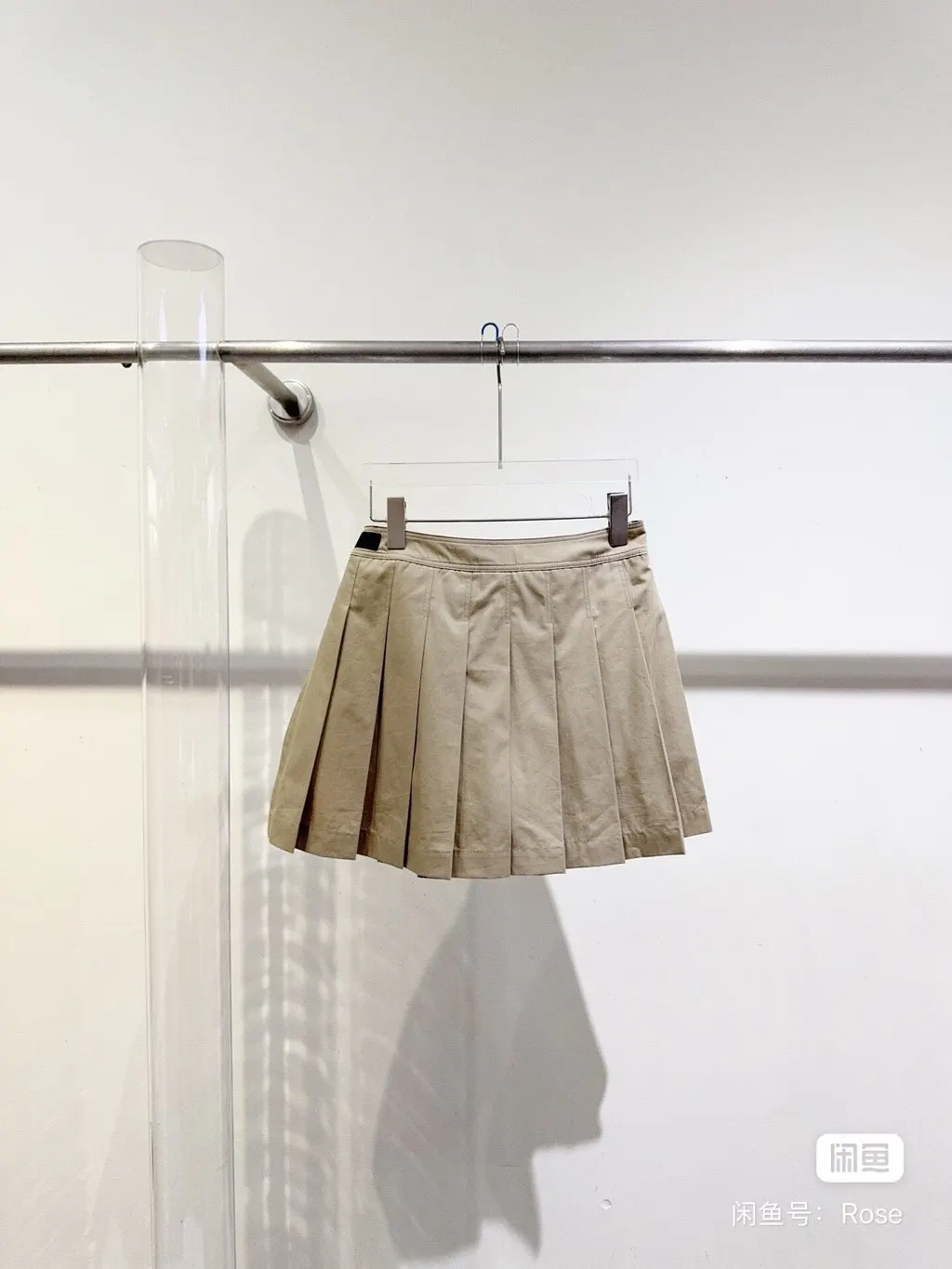 Dior Beige Cotton Skirt Beige Cotton Never worn - Inside View