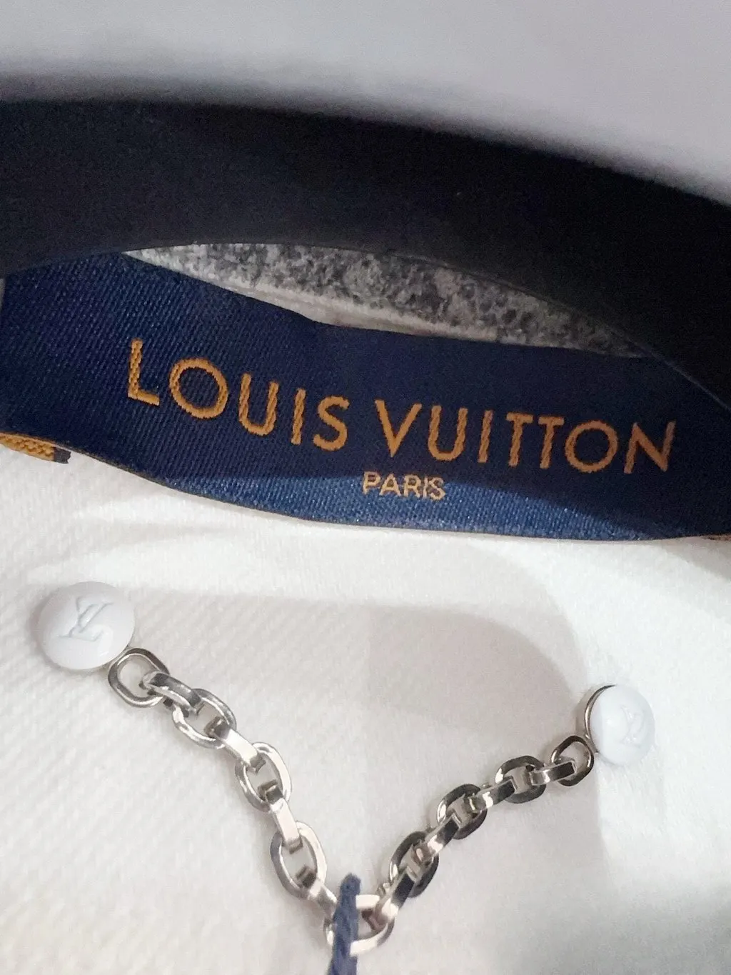 Louis Vuitton Blue Denim Jacket Blue Denim Never worn, with tag - Inside View
