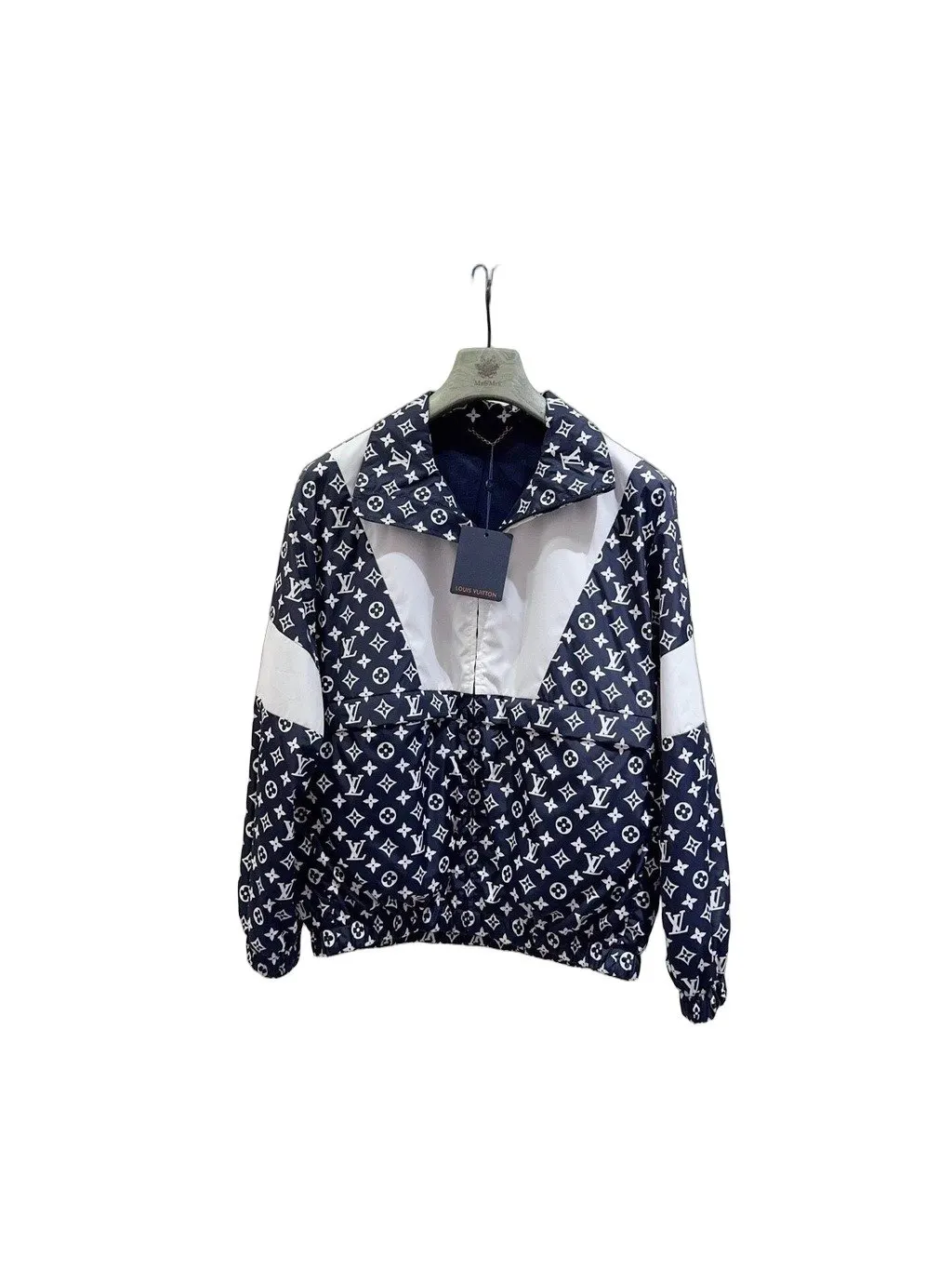 Louis Vuitton Navy Polyamide Jacket Navy Polyamide Never worn, with tag - Front View