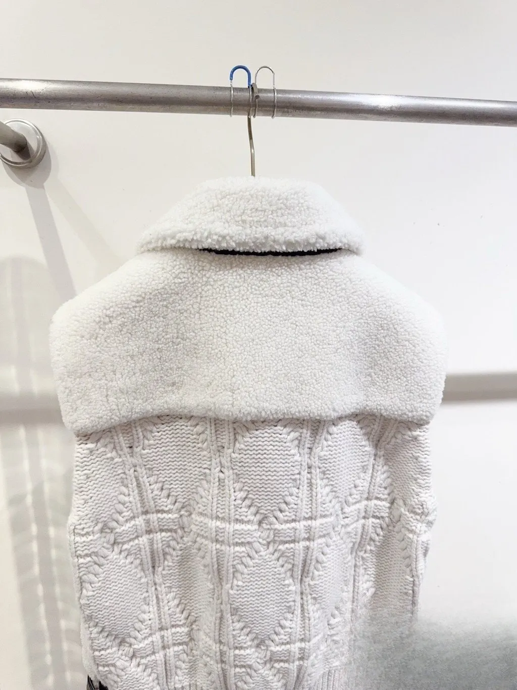 Dior Shearling Jacket MultiColor Shearling Never worn, with tag - Box View