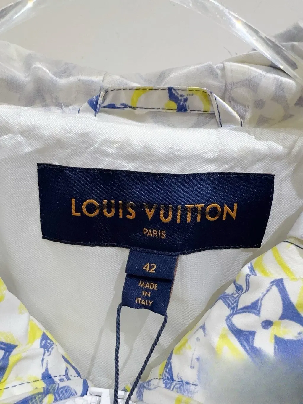 Louis Vuitton Cotton Jacket MultiColor Cotton Never worn, with tag - Back View