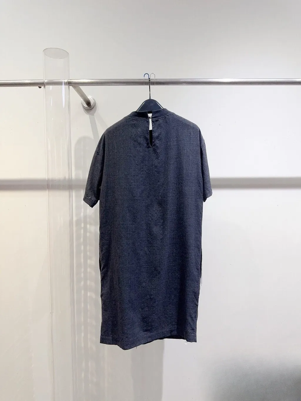 Brunello Cucinelli Anthracite Embellished Dress Anthracite Never worn, with tag - Model View