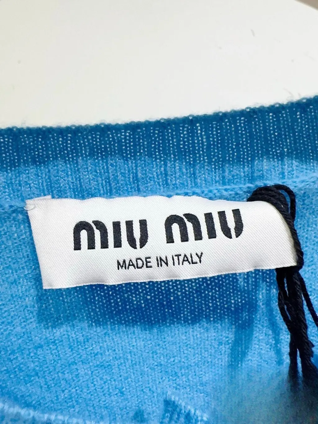 Miu Miu Cashmere Knitwear MultiColor Cashmere Never worn, with tag - Inside View