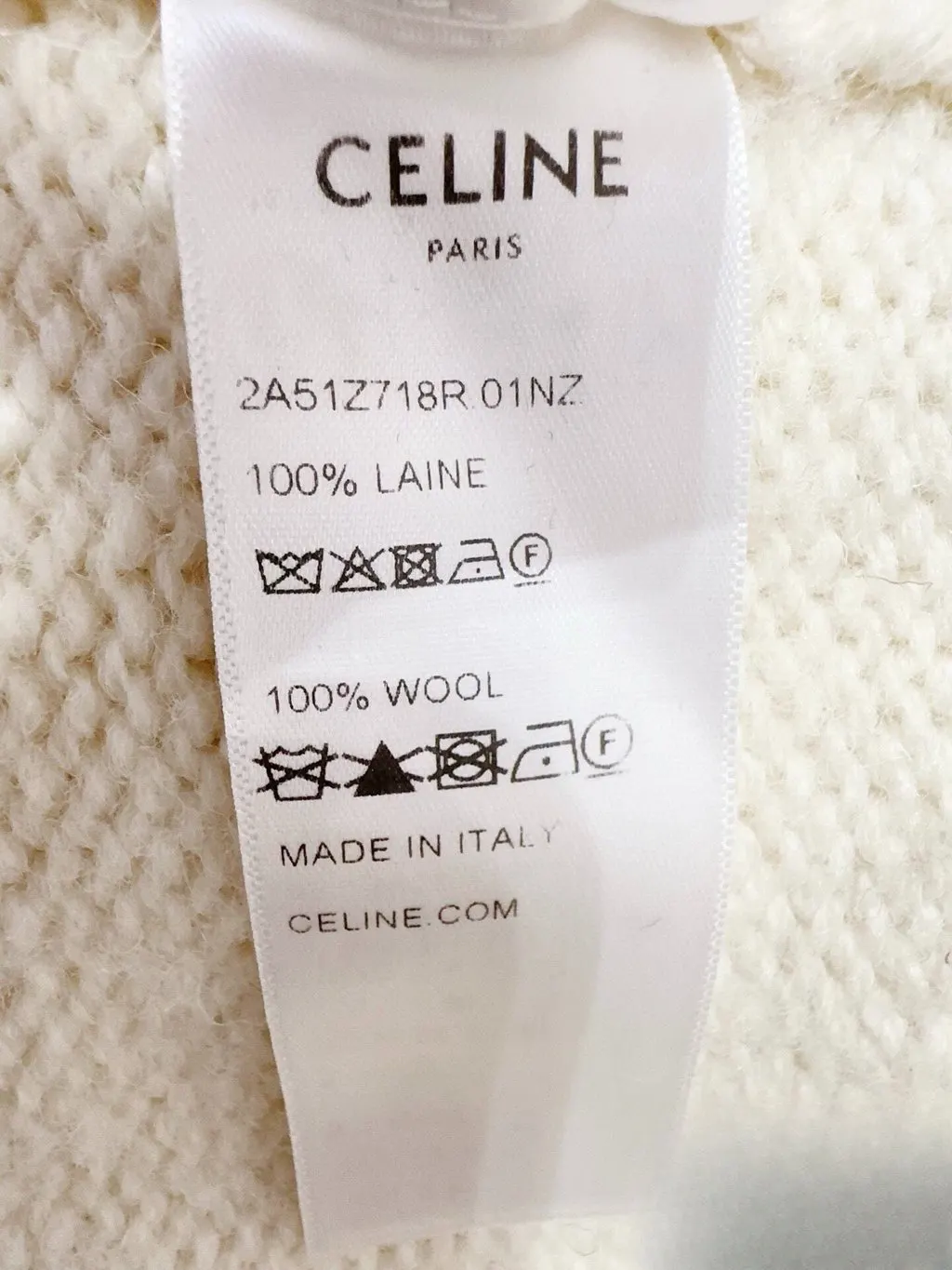 Celine Wool Knitwear MultiColor Wool Very good - Box View