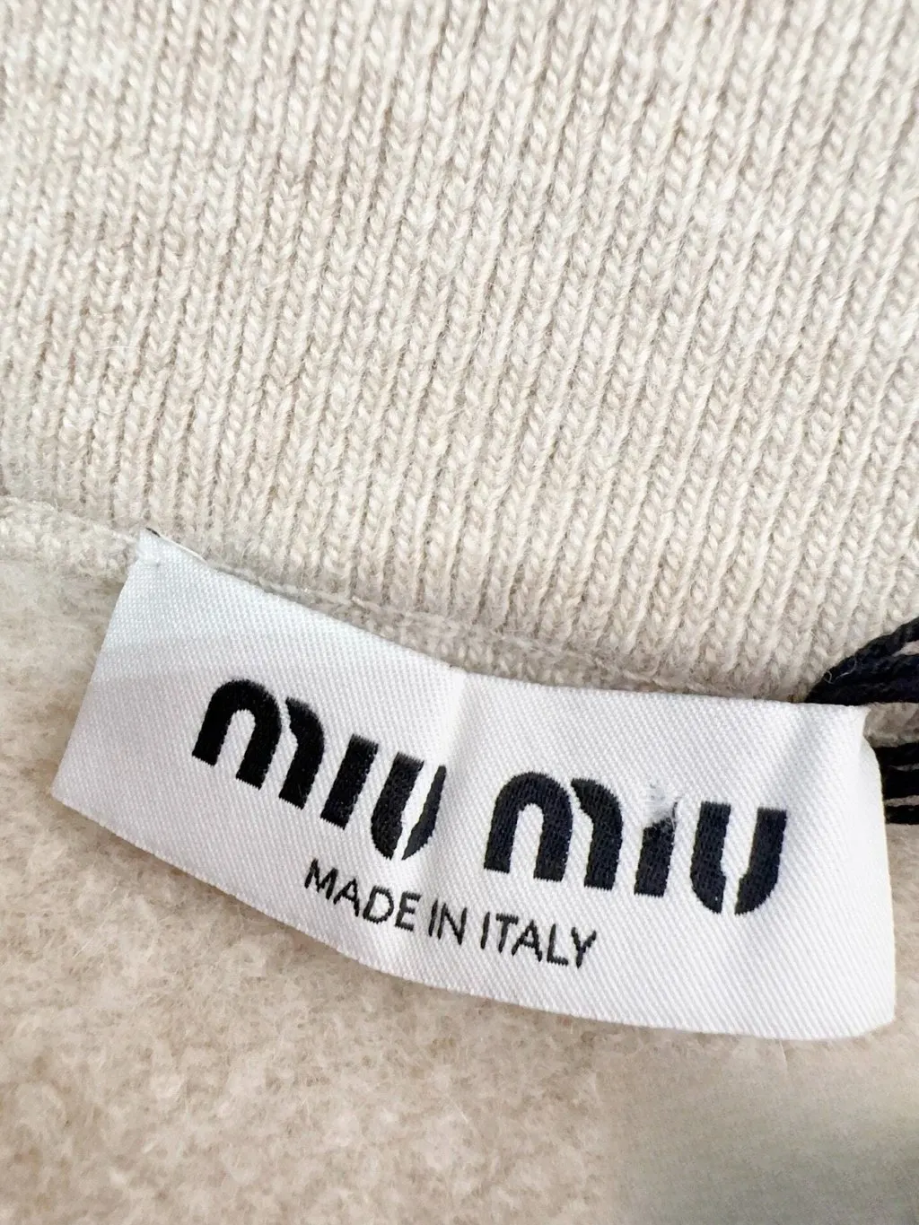 Miu Miu Cashmere Skirt MultiColor Cashmere Never worn, with tag - Model View