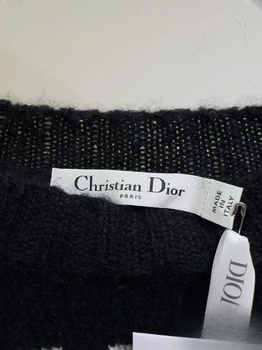Dior Miss Dior Cashmere Knitwear MultiColor Cashmere Never worn, with tag - Back View