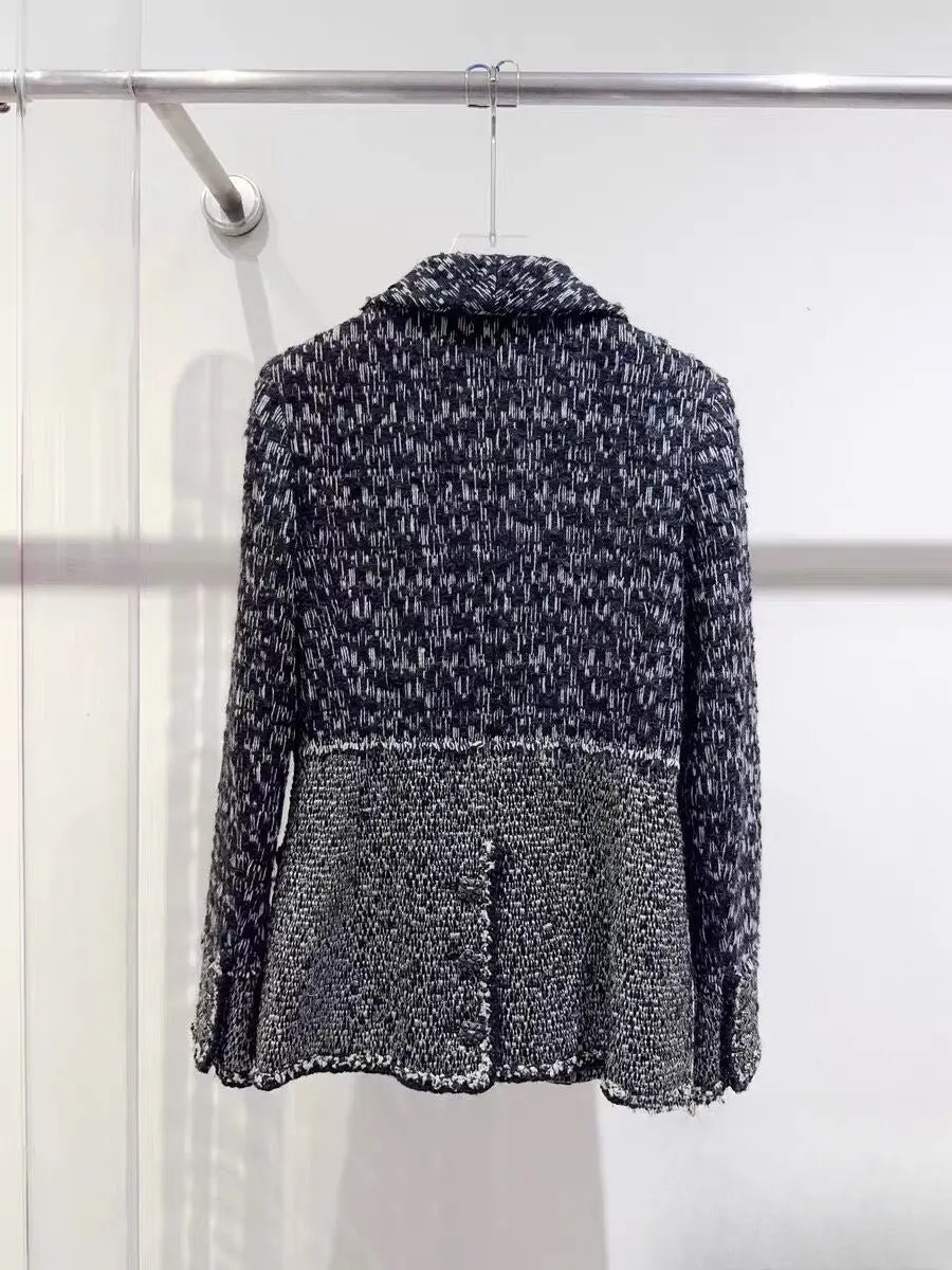 Chanel Tweed Jacket MultiColor Tweed Very good - Box View
