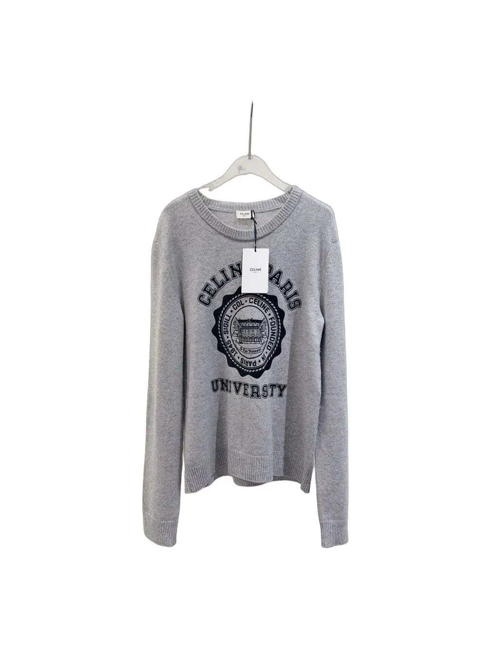 Celine Cashmere Knitwear MultiColor Cashmere Never worn, with tag - Front View