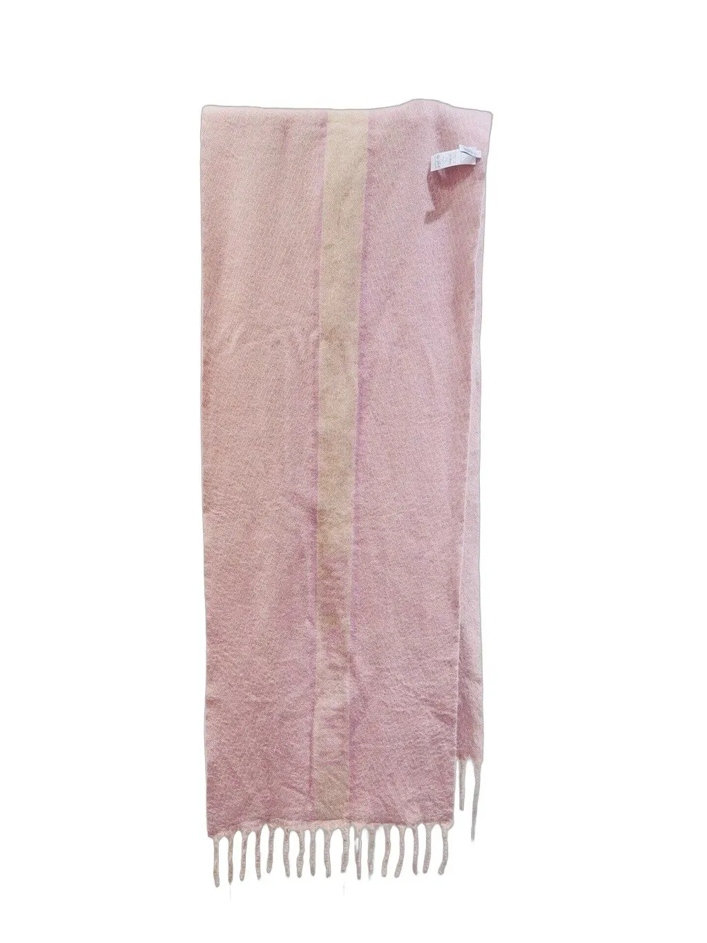 Dior Pink Wool Scarf Pink Wool Very good - Front View
