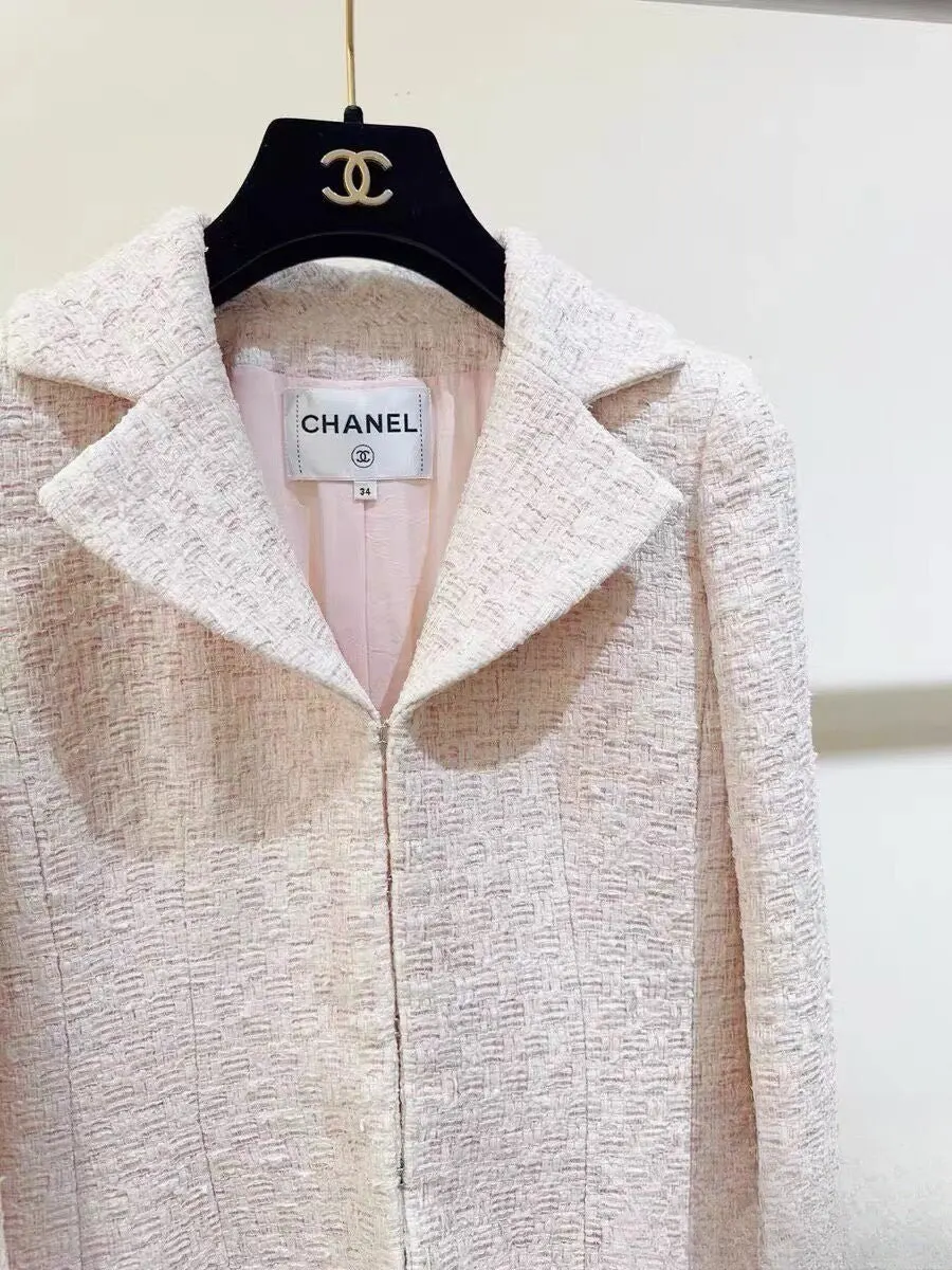 Chanel Tweed Jacket MultiColor Tweed Very good - Inside View