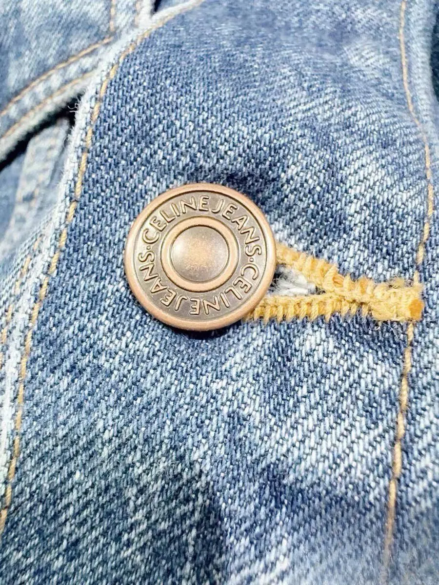 Celine Denim Jacket MultiColor Denim Never worn, with tag - Inside View
