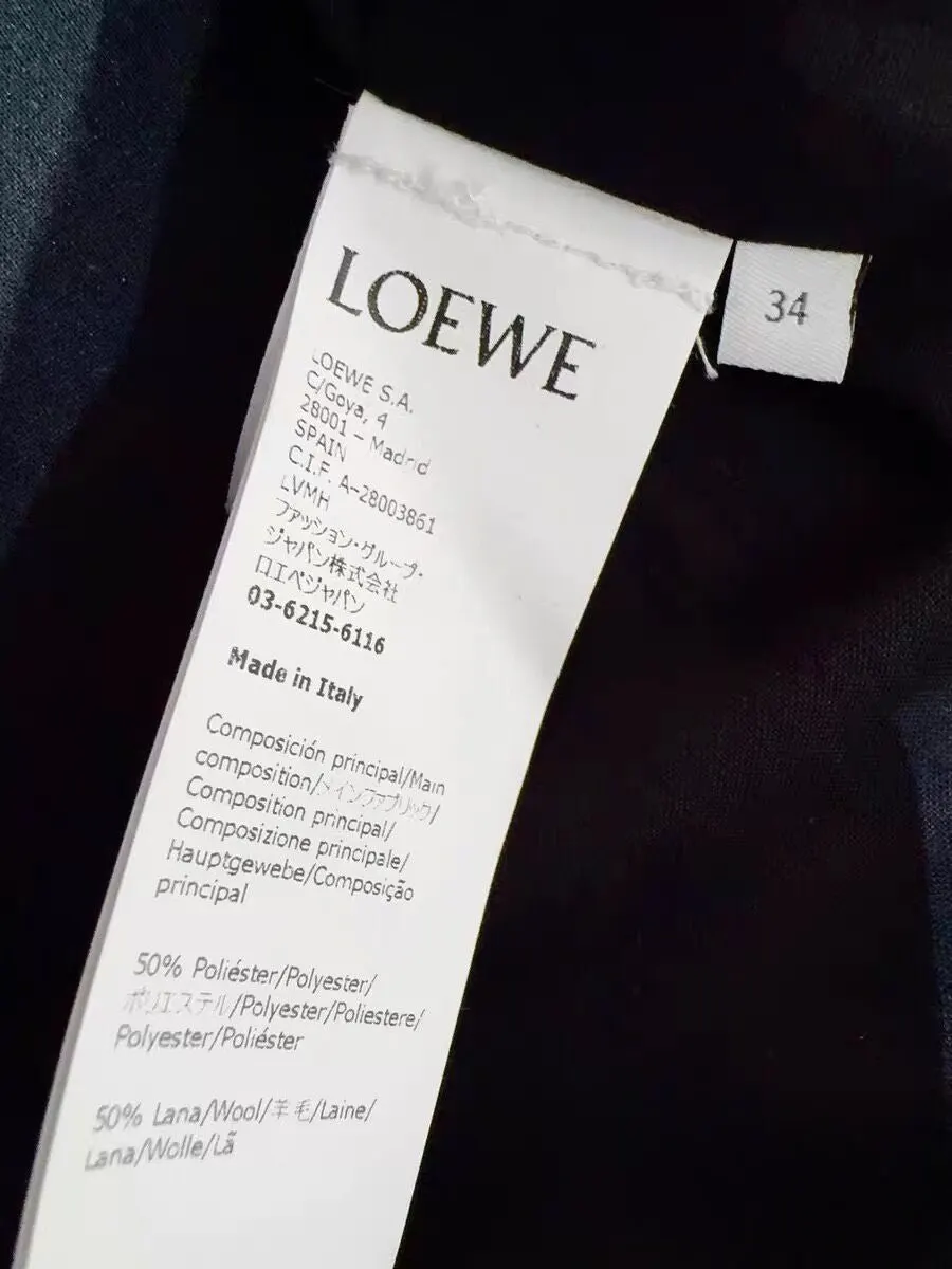 Loewe Wool Jacket MultiColor Wool Never worn, with tag - Box View