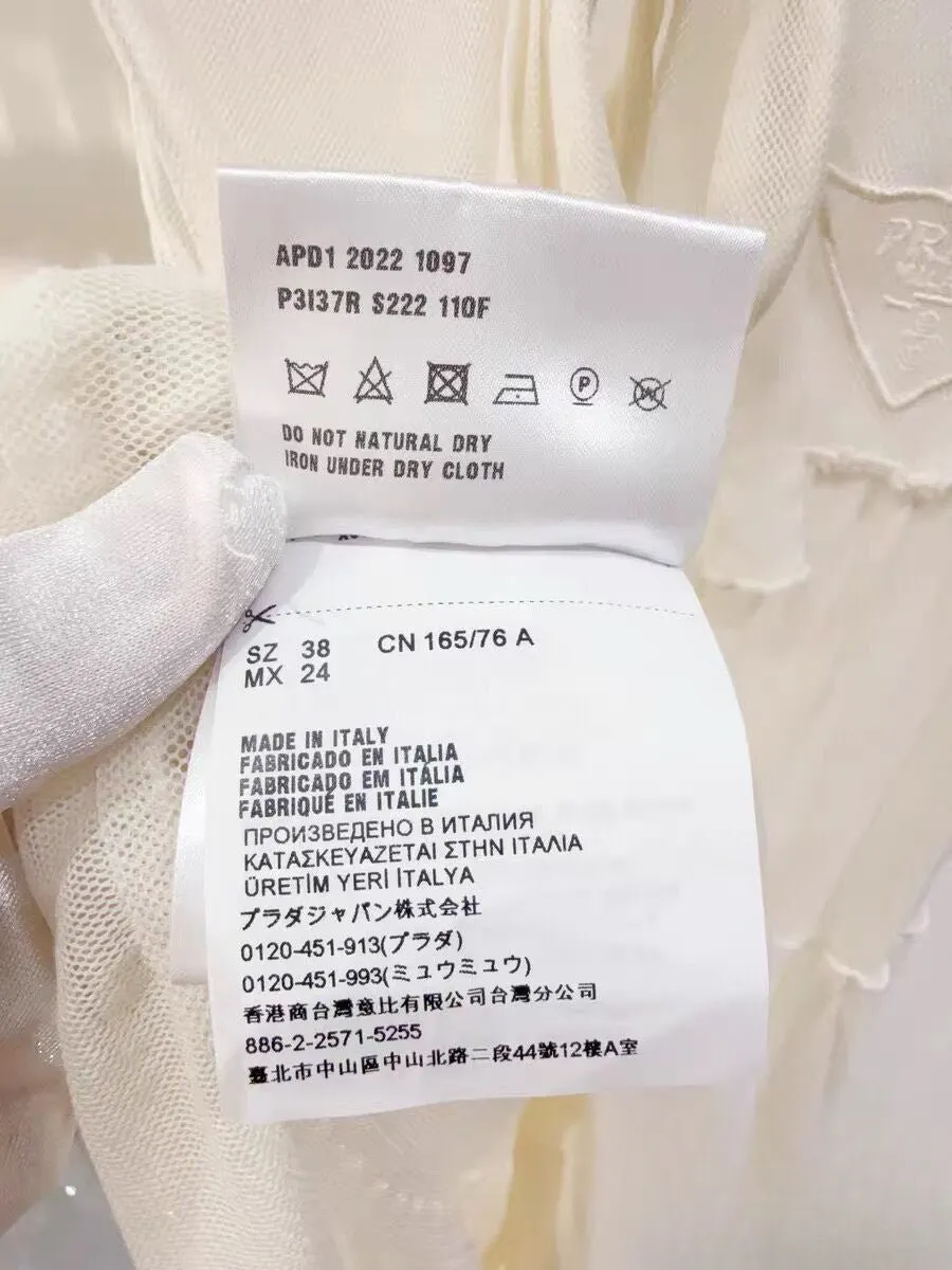 Prada White Polyamide Dress White Polyamide Very good - Box View