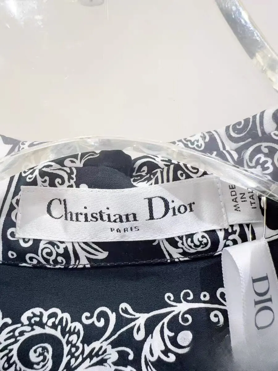 Dior Cotton Dress MultiColor Cotton Very good - Model View